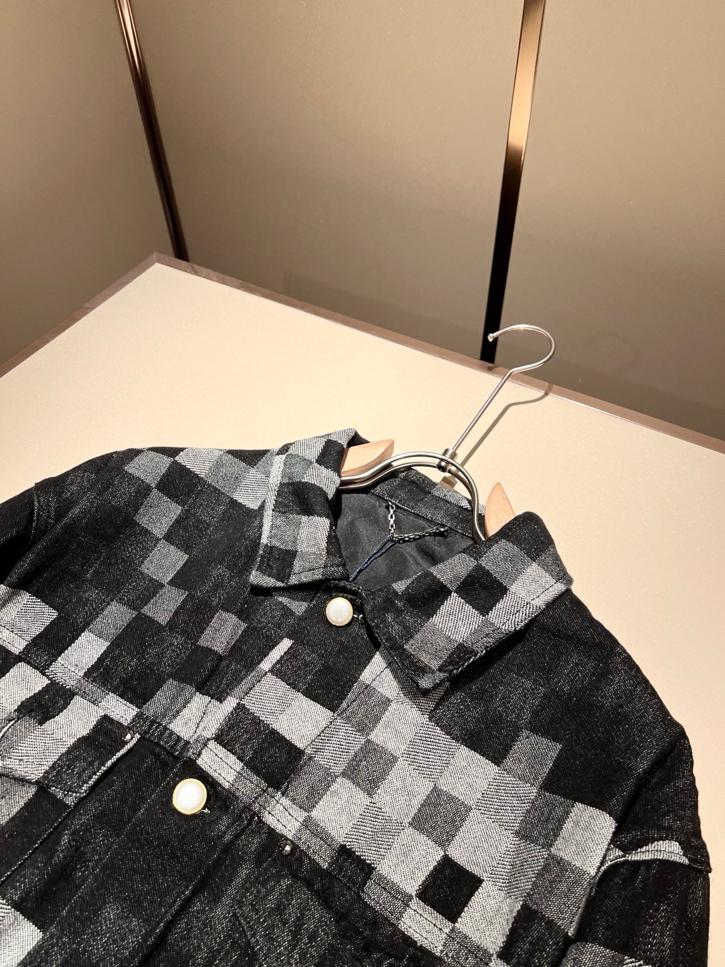 LOUI*V 2025ss new damier denim suit