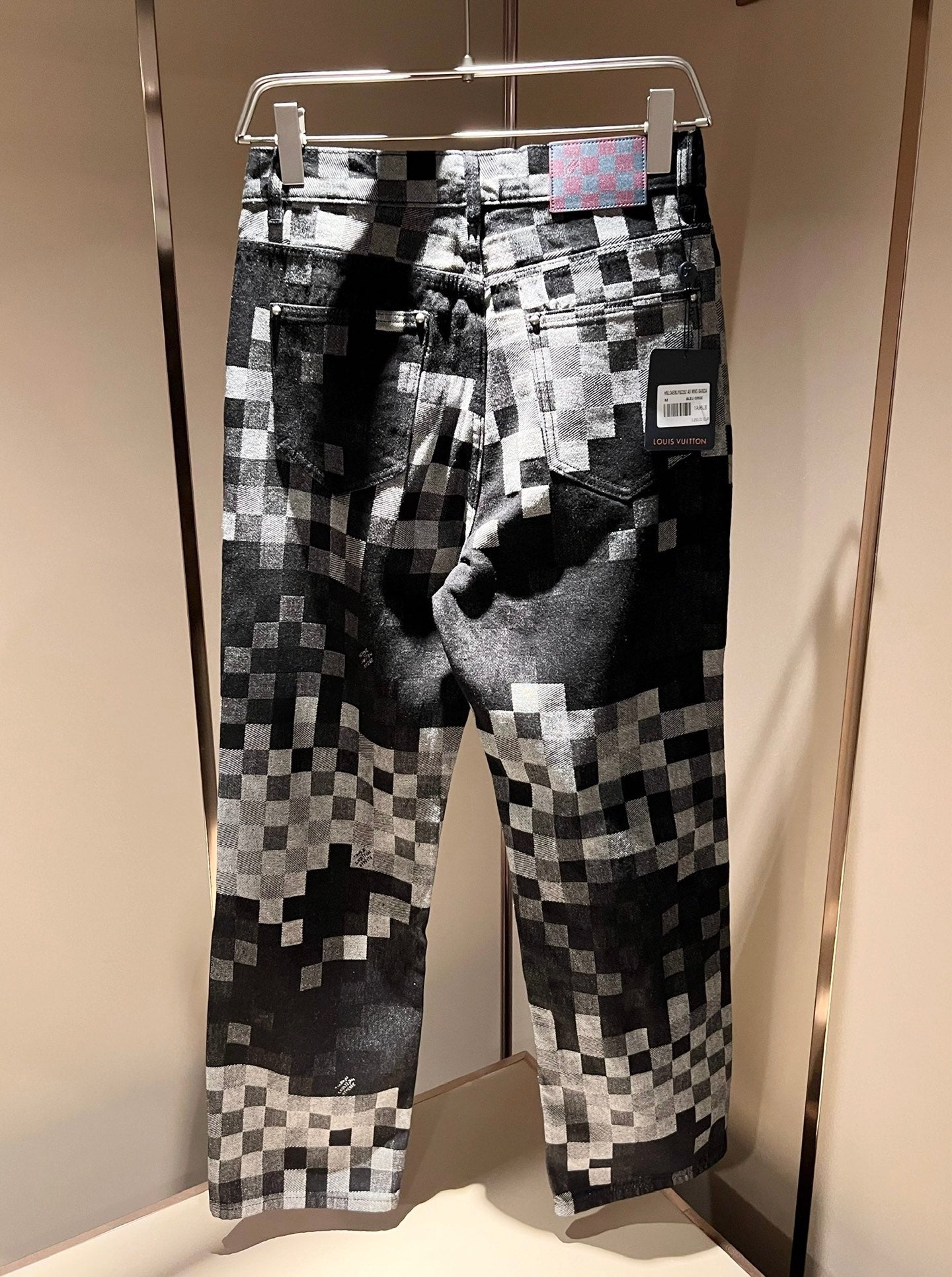 LOUI*V 2025ss new damier denim suit