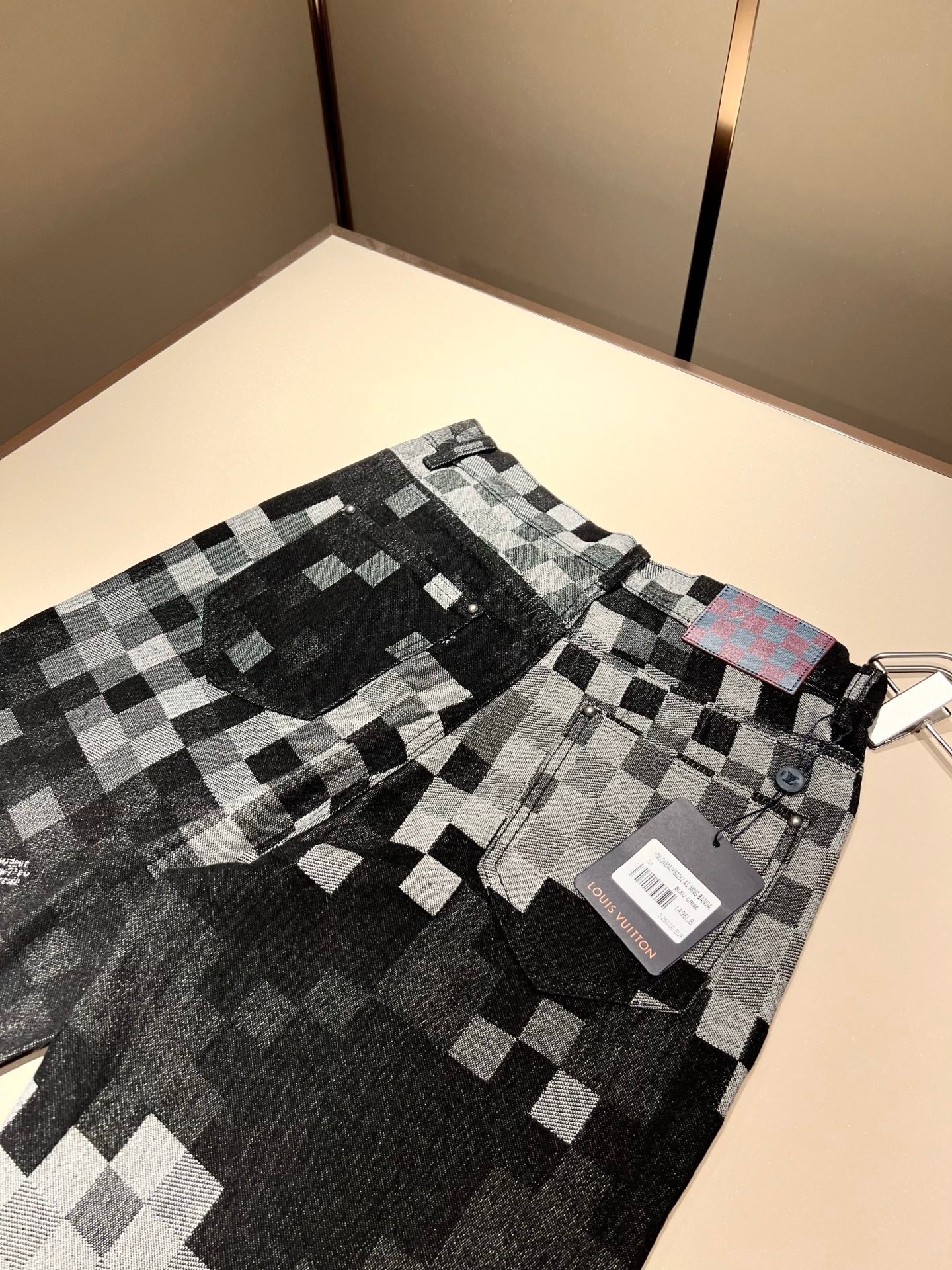 LOUI*V 2025ss new damier denim suit