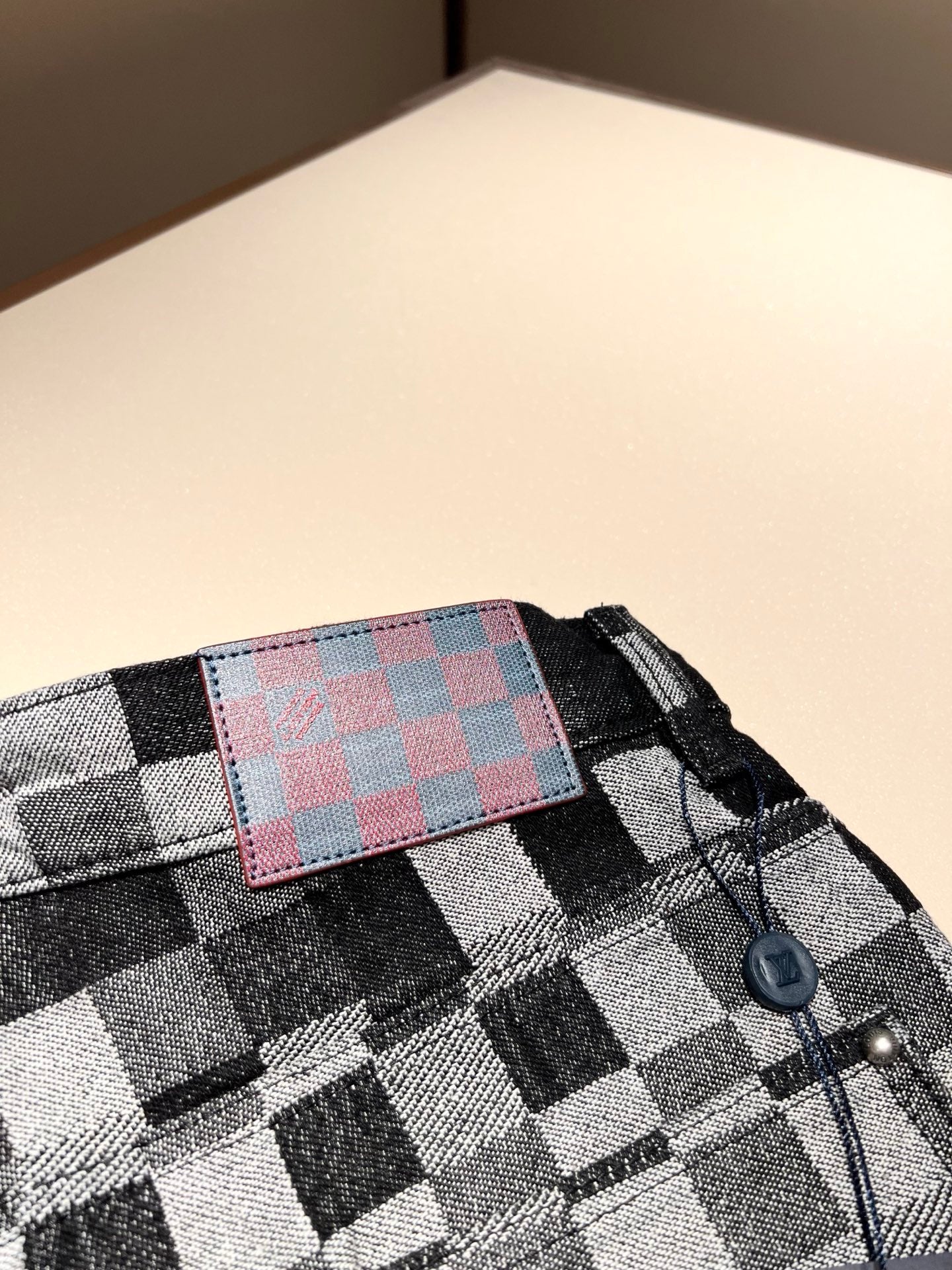 LOUI*V 2025ss new damier denim suit