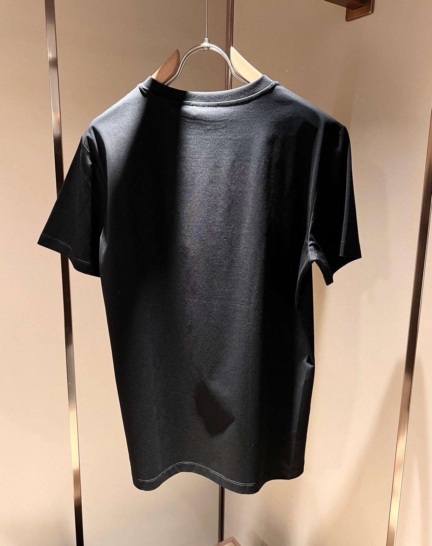 DIO* blurred logo cotton t-shirt