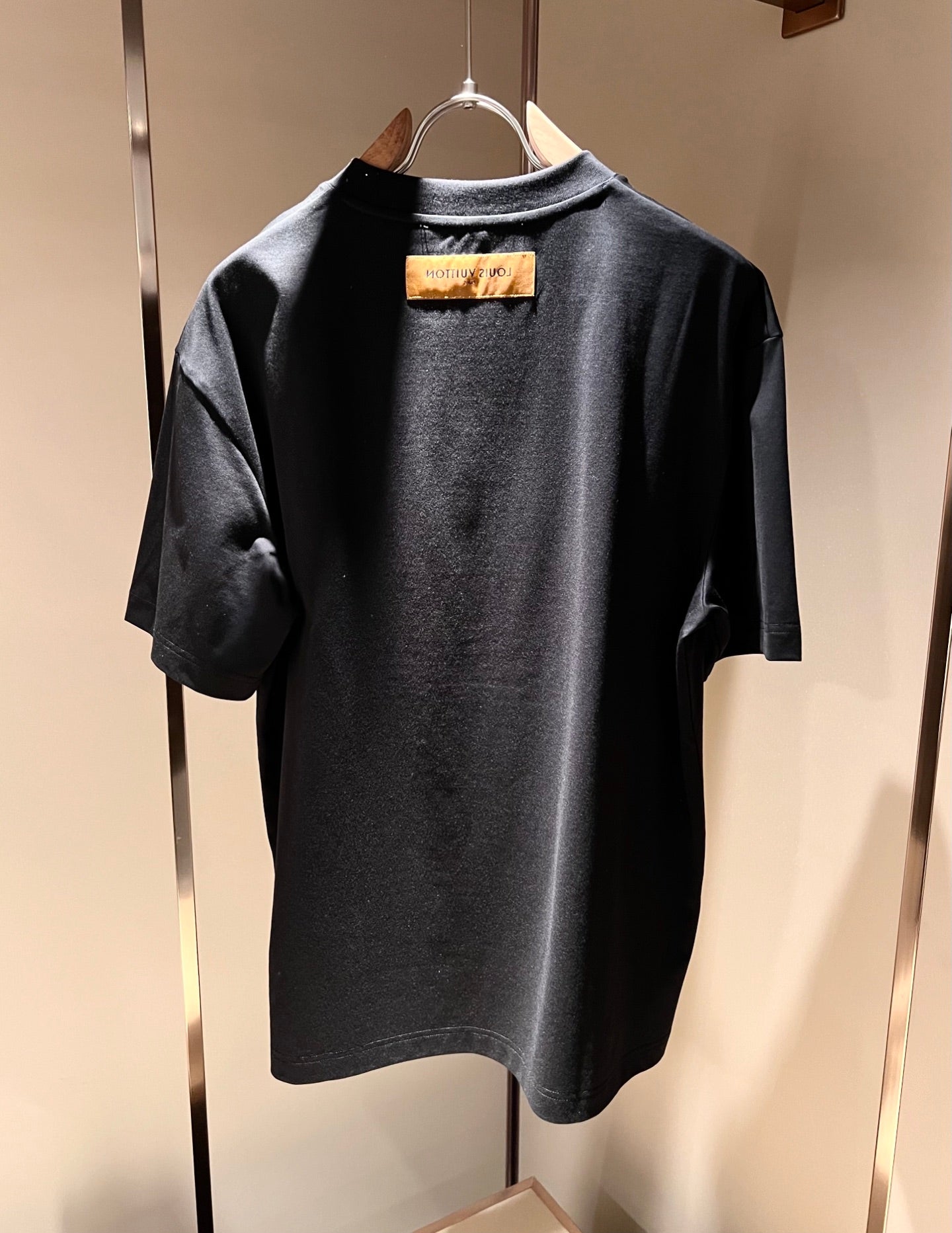 LOUI*V 2025ss embroidered logo cotton t-shirt