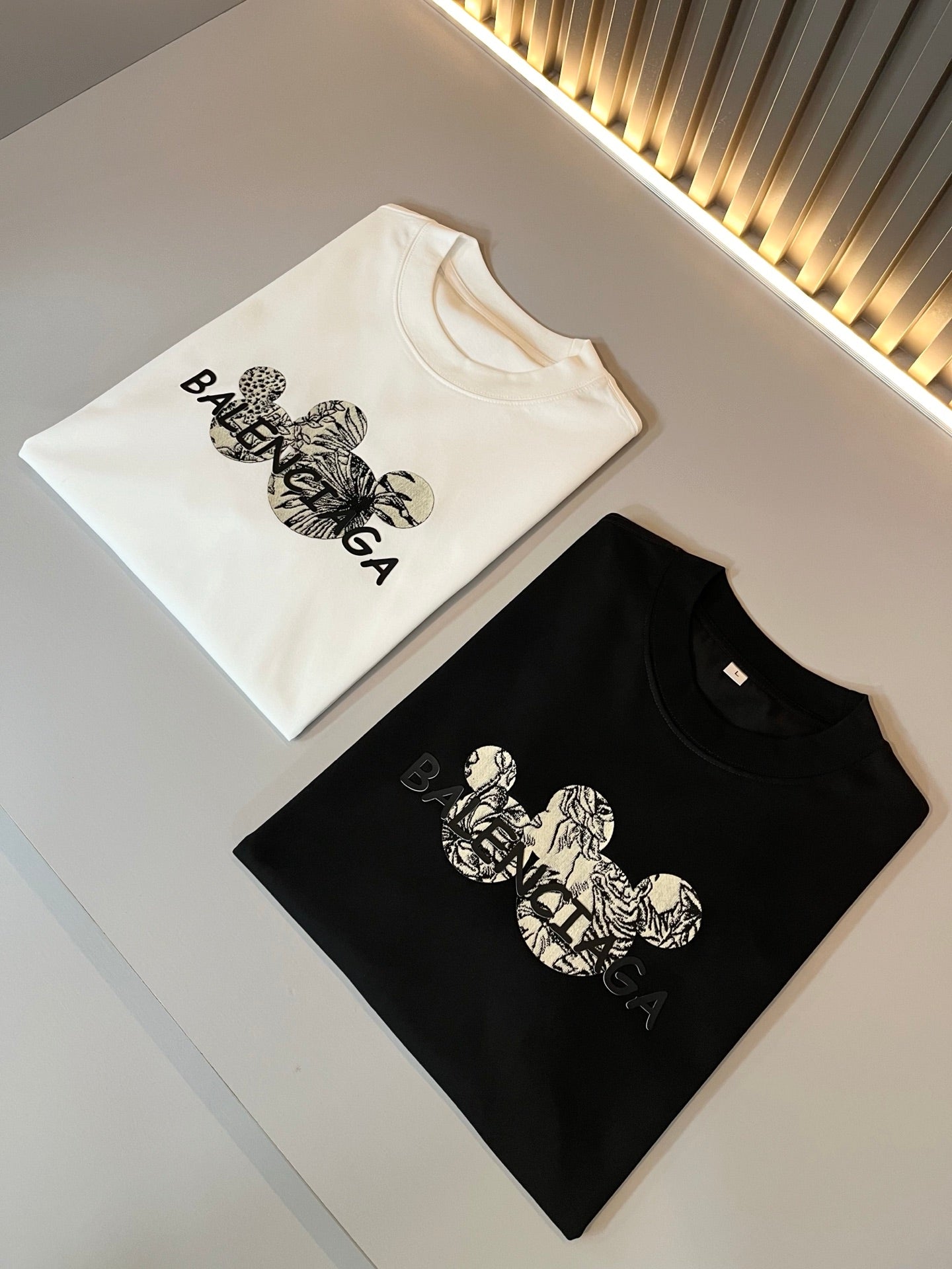 BALENC* printed logo cotton t-shirt