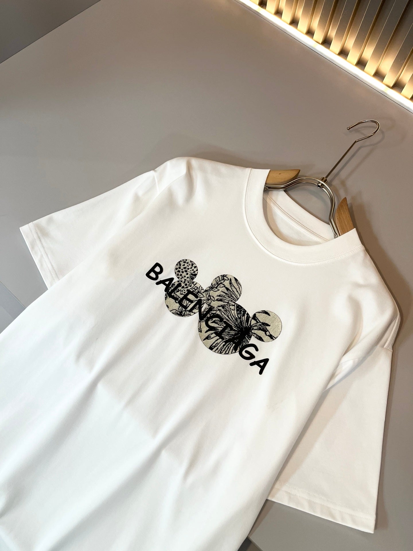 BALENC* printed logo cotton t-shirt