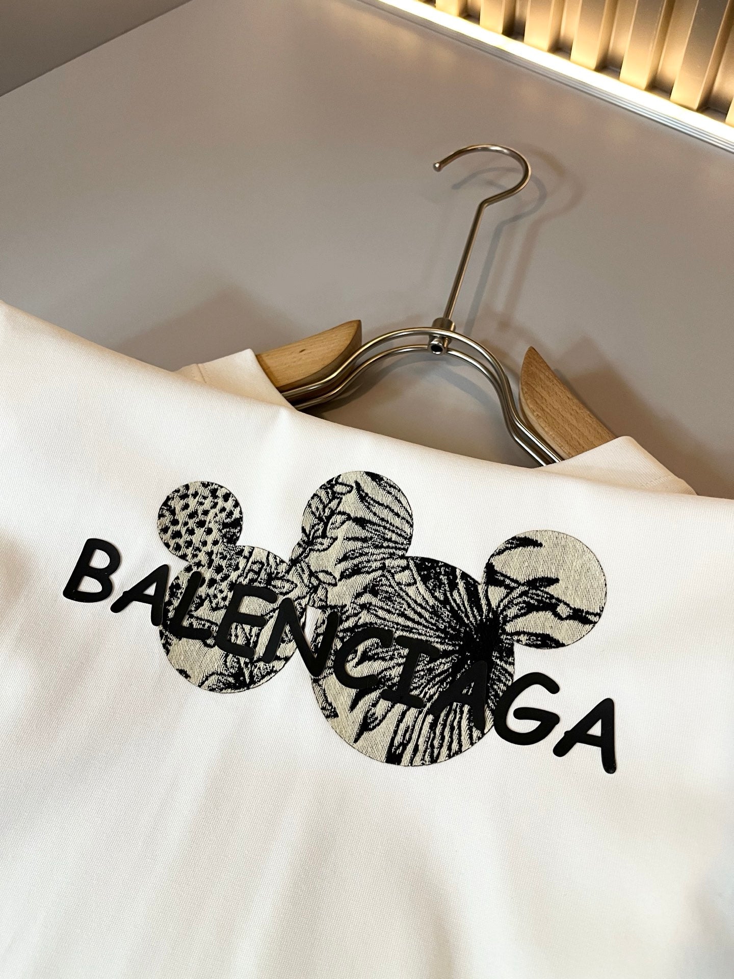 BALENC* printed logo cotton t-shirt