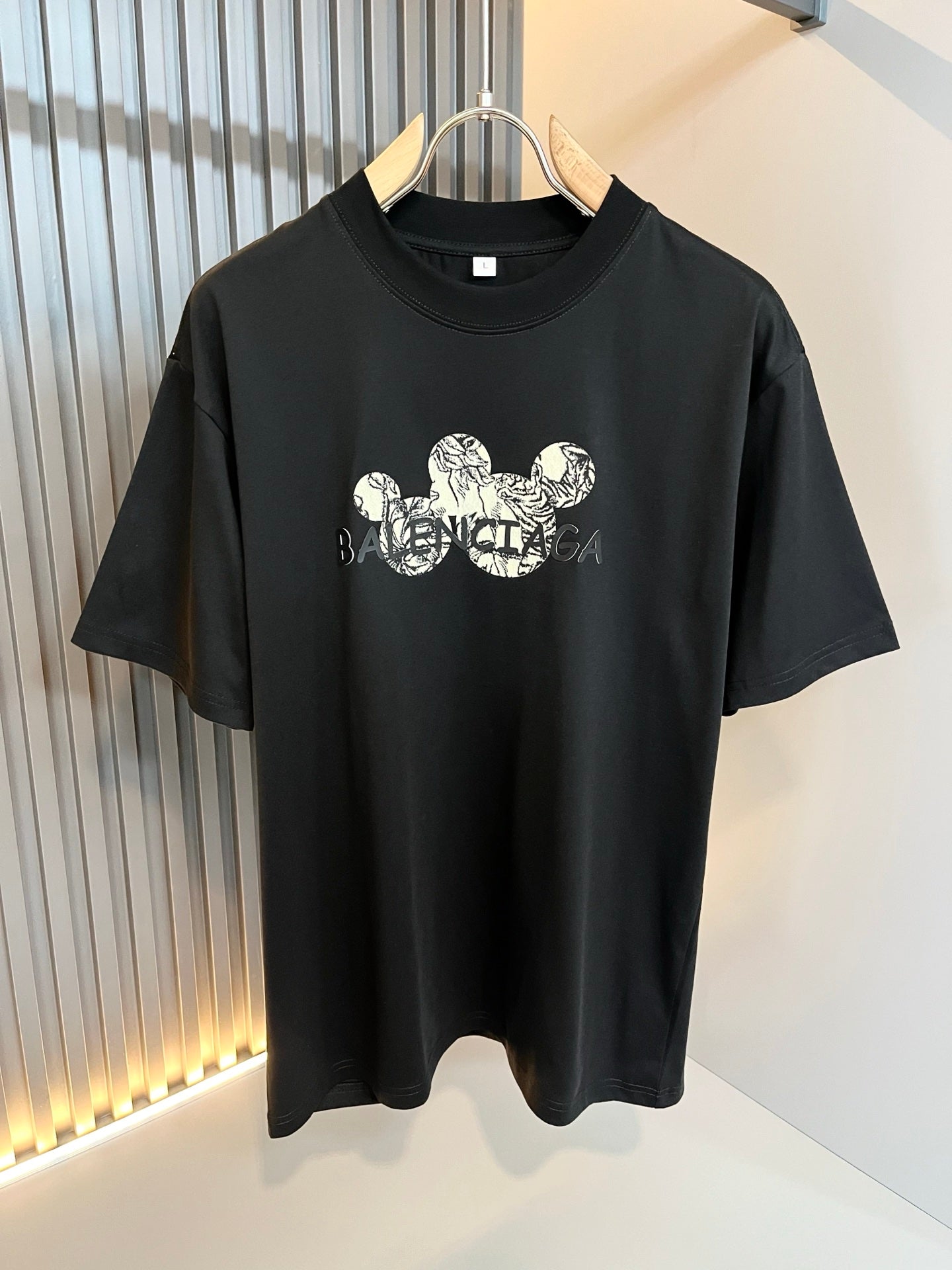 BALENC* printed logo cotton t-shirt