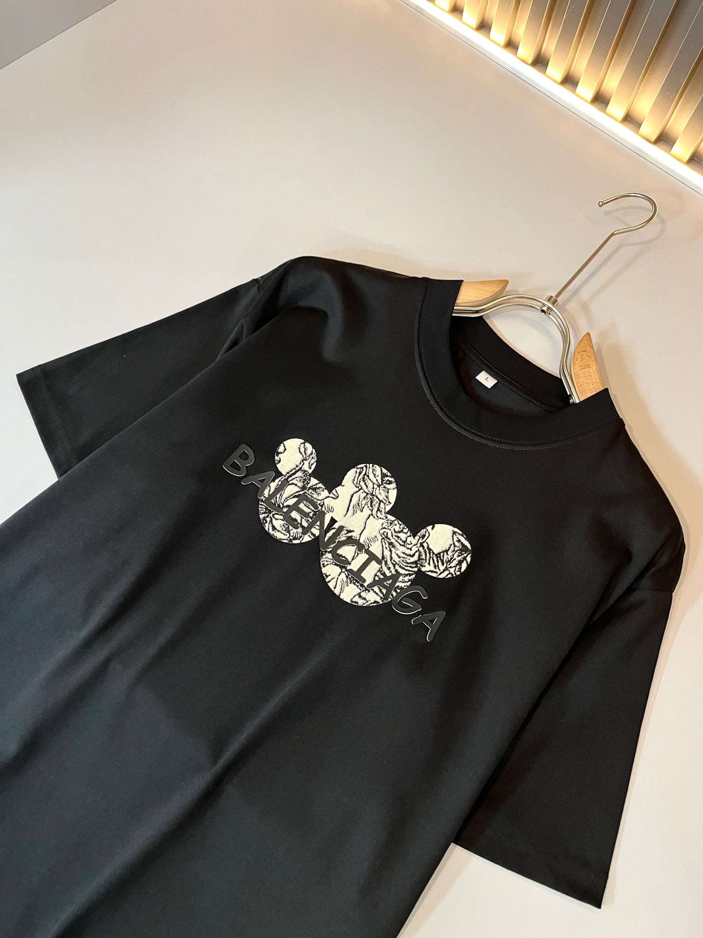 BALENC* printed logo cotton t-shirt