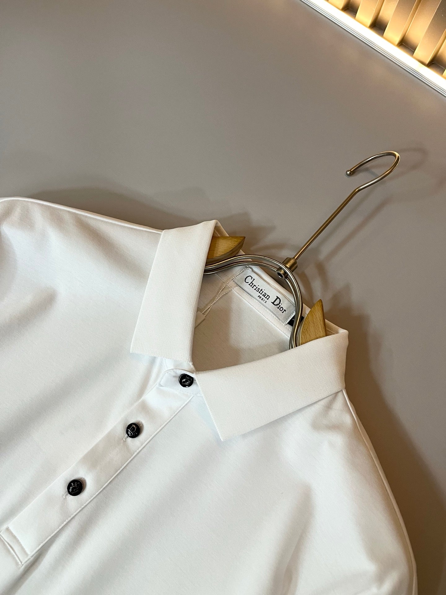 DIO* cotton piquet polo shirt
