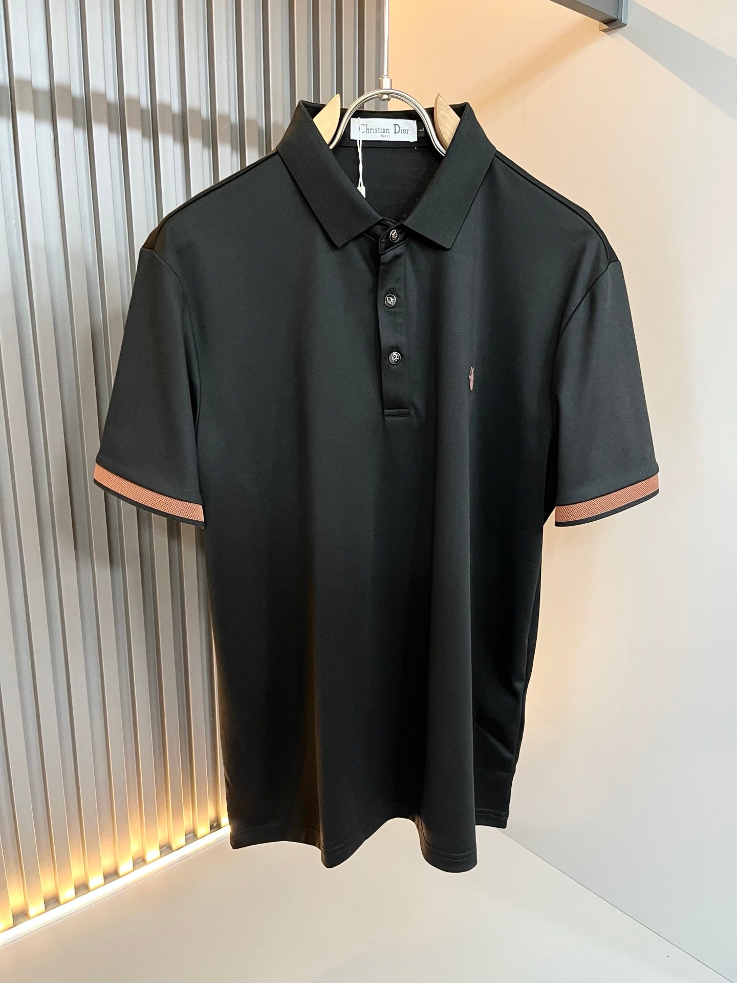 DIO* cotton piquet polo shirt