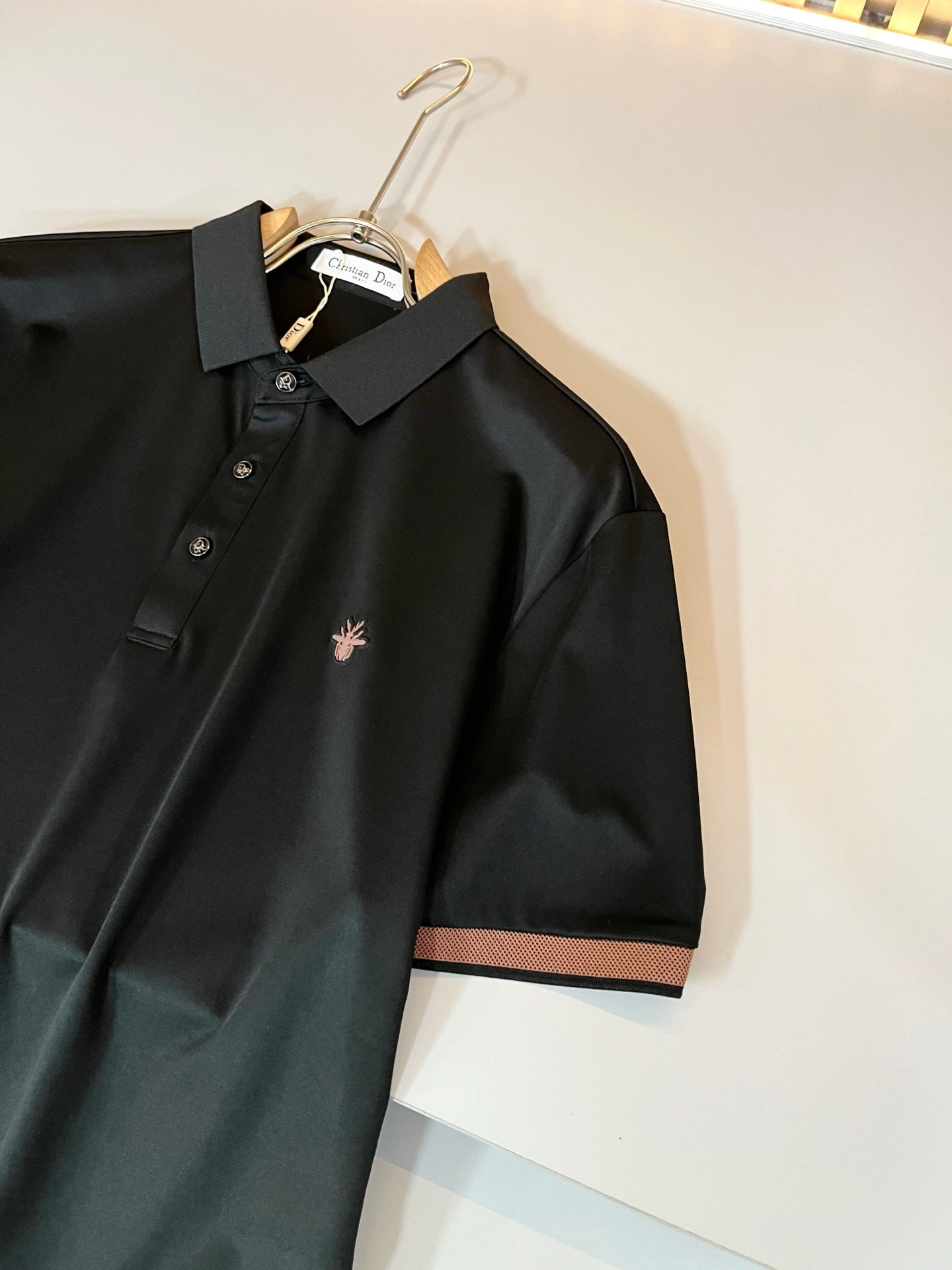 DIO* cotton piquet polo shirt