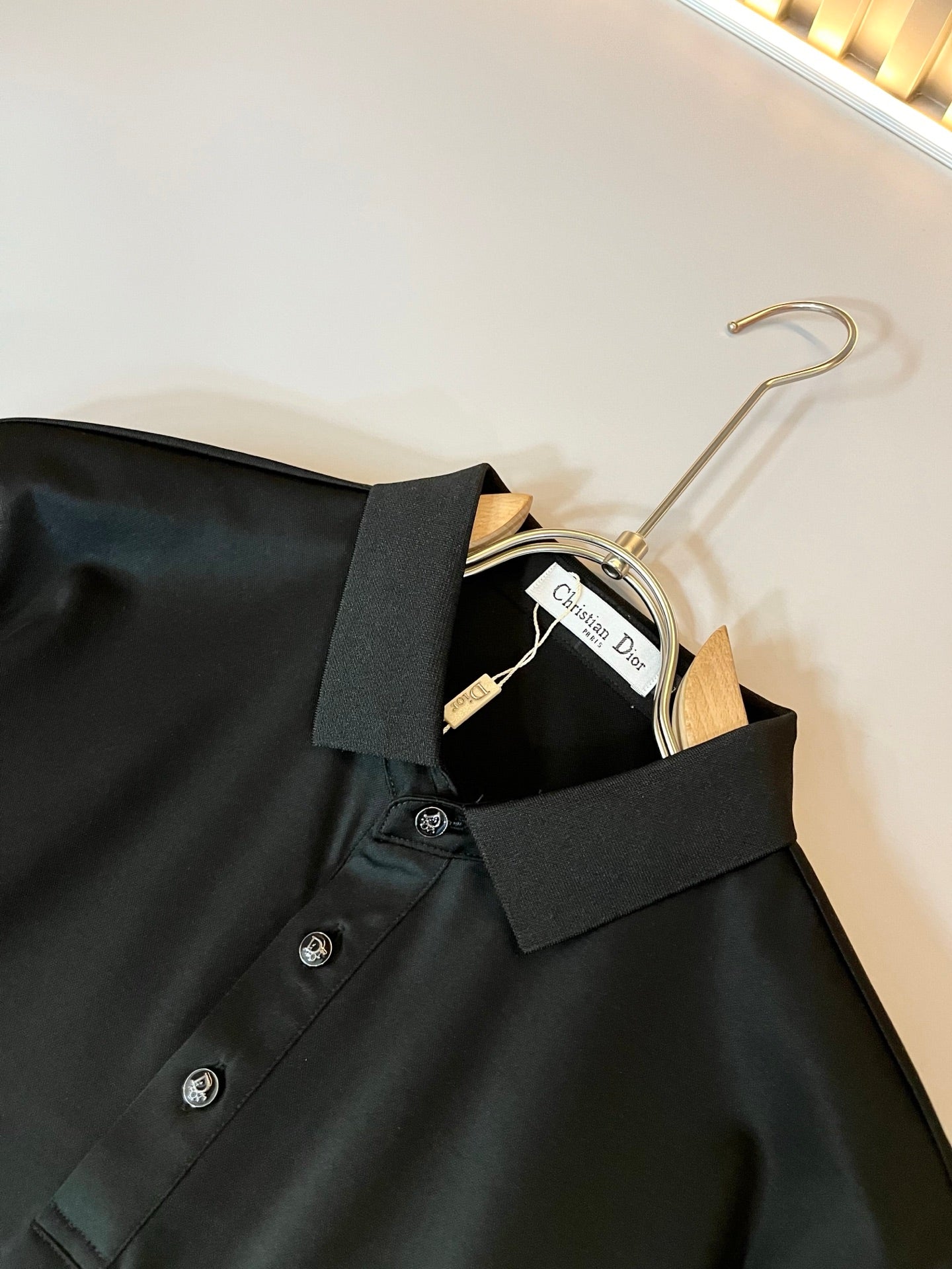 DIO* cotton piquet polo shirt