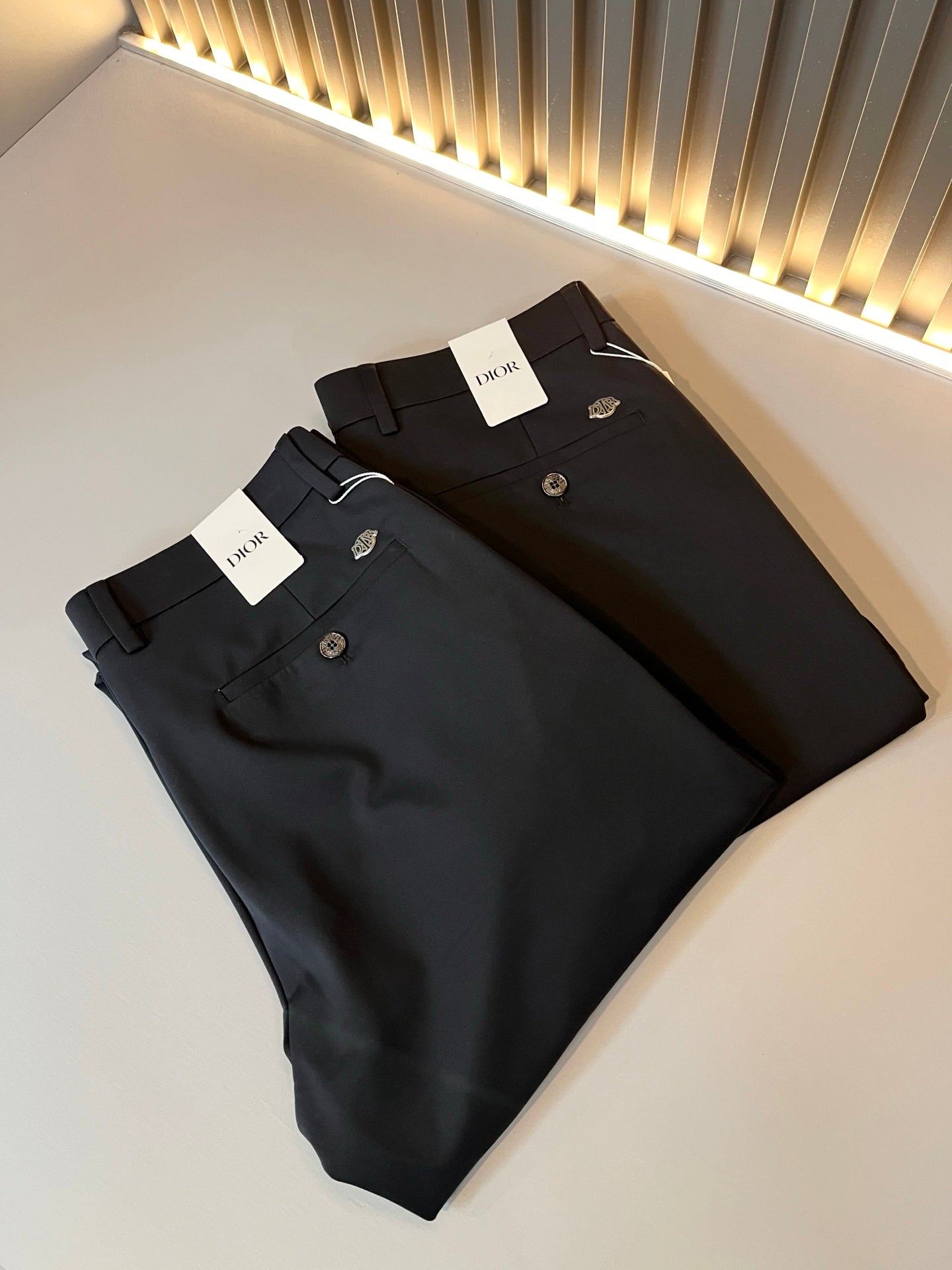DIO* cotton blend chinos
