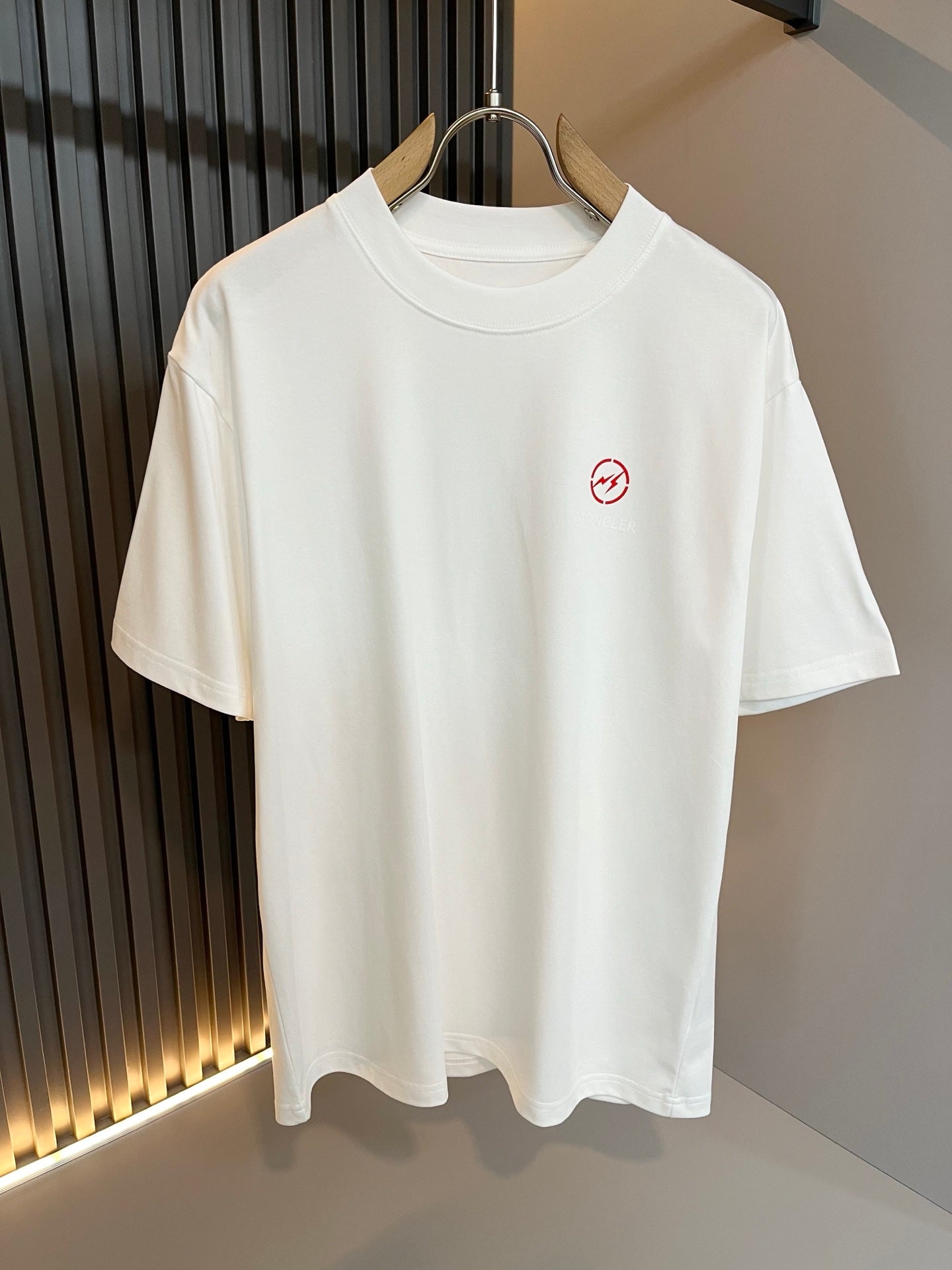 MONCL* printed cotton T-shirt