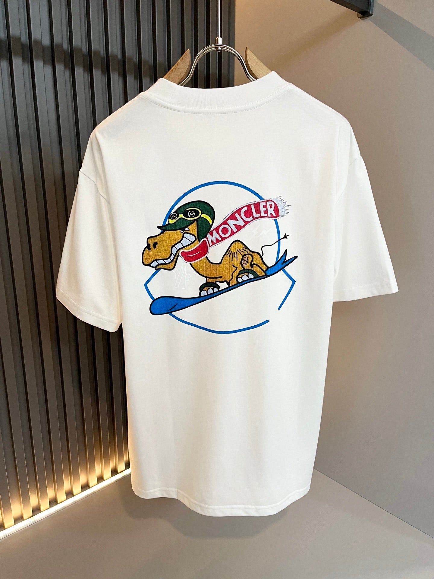 MONCL* printed cotton T-shirt