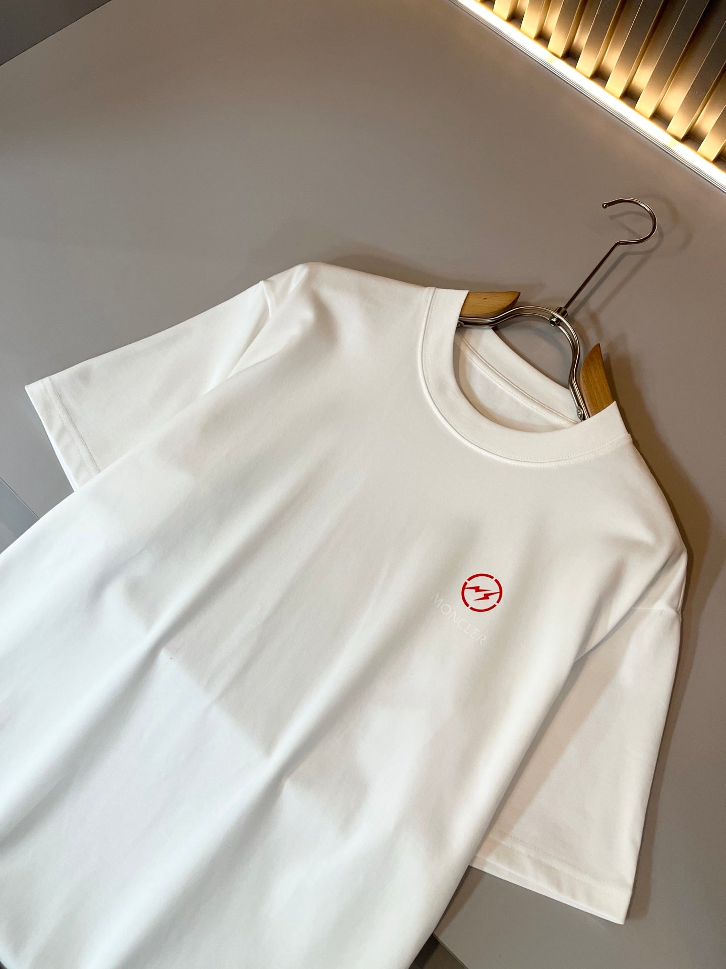 MONCL* printed cotton T-shirt