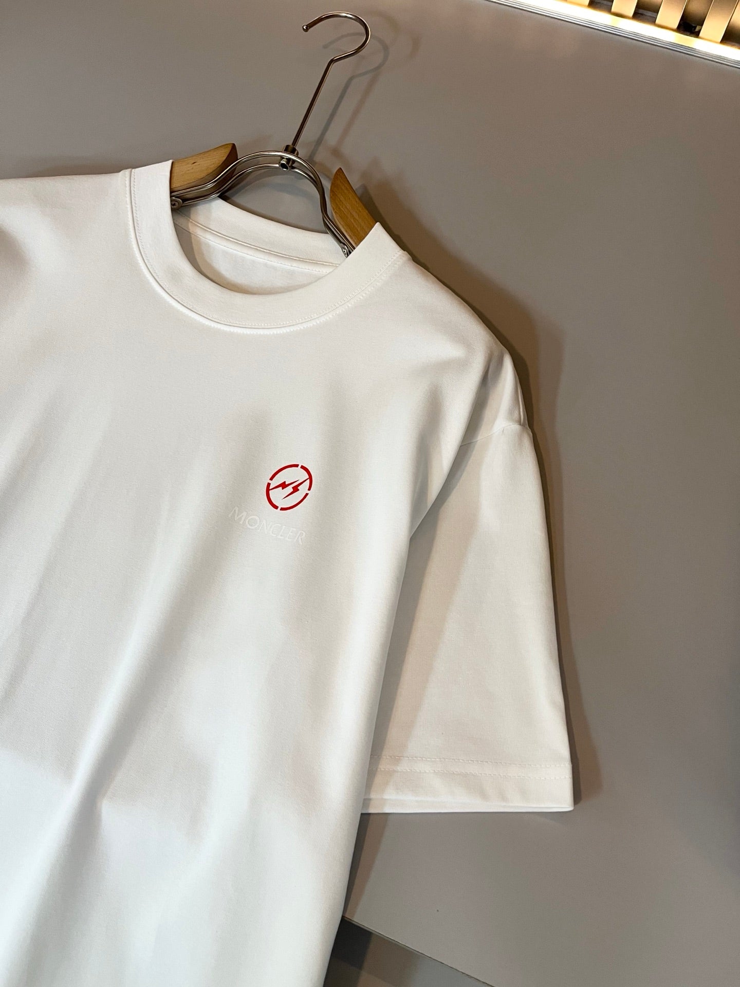MONCL* printed cotton T-shirt