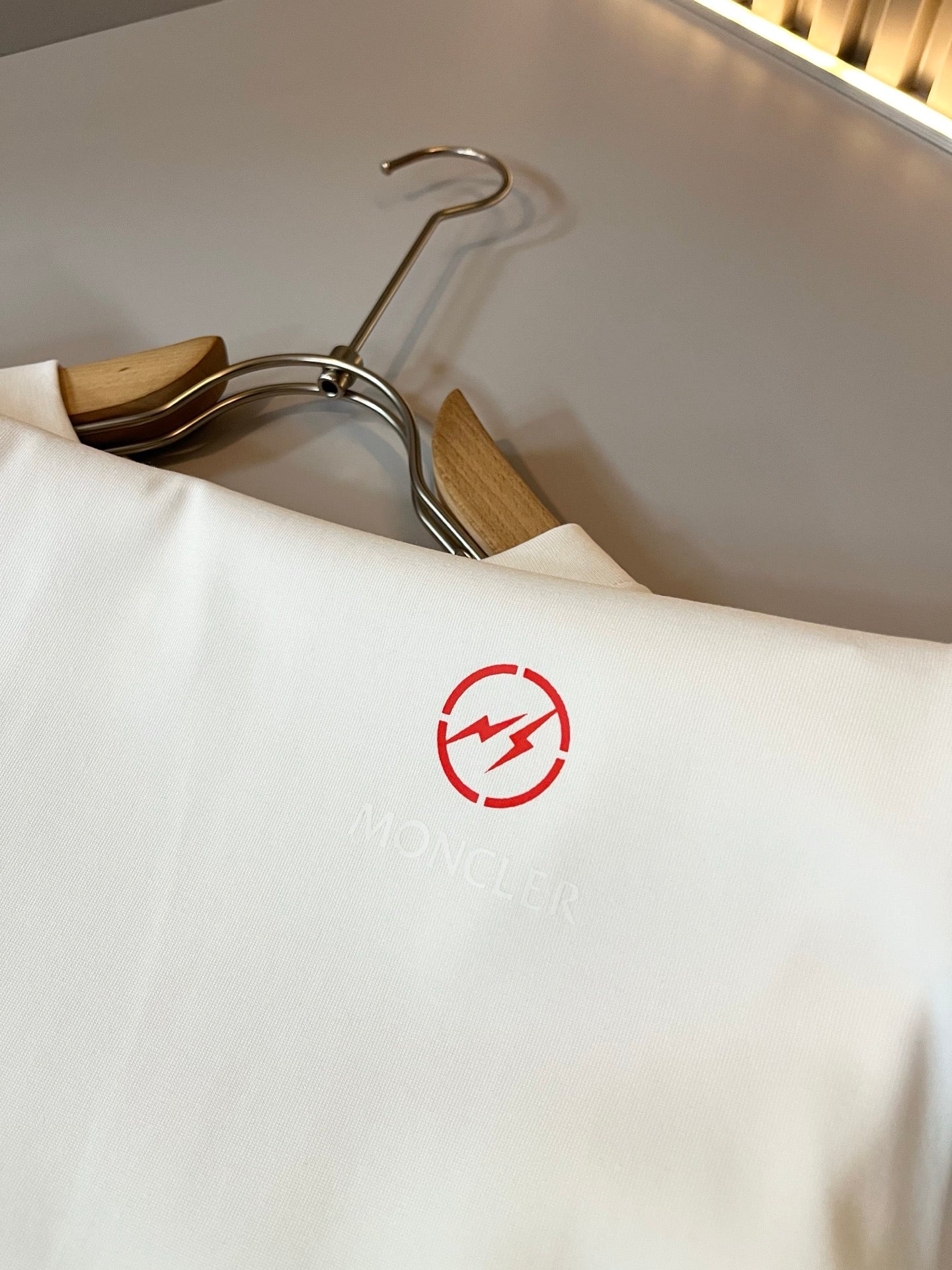MONCL* printed cotton T-shirt