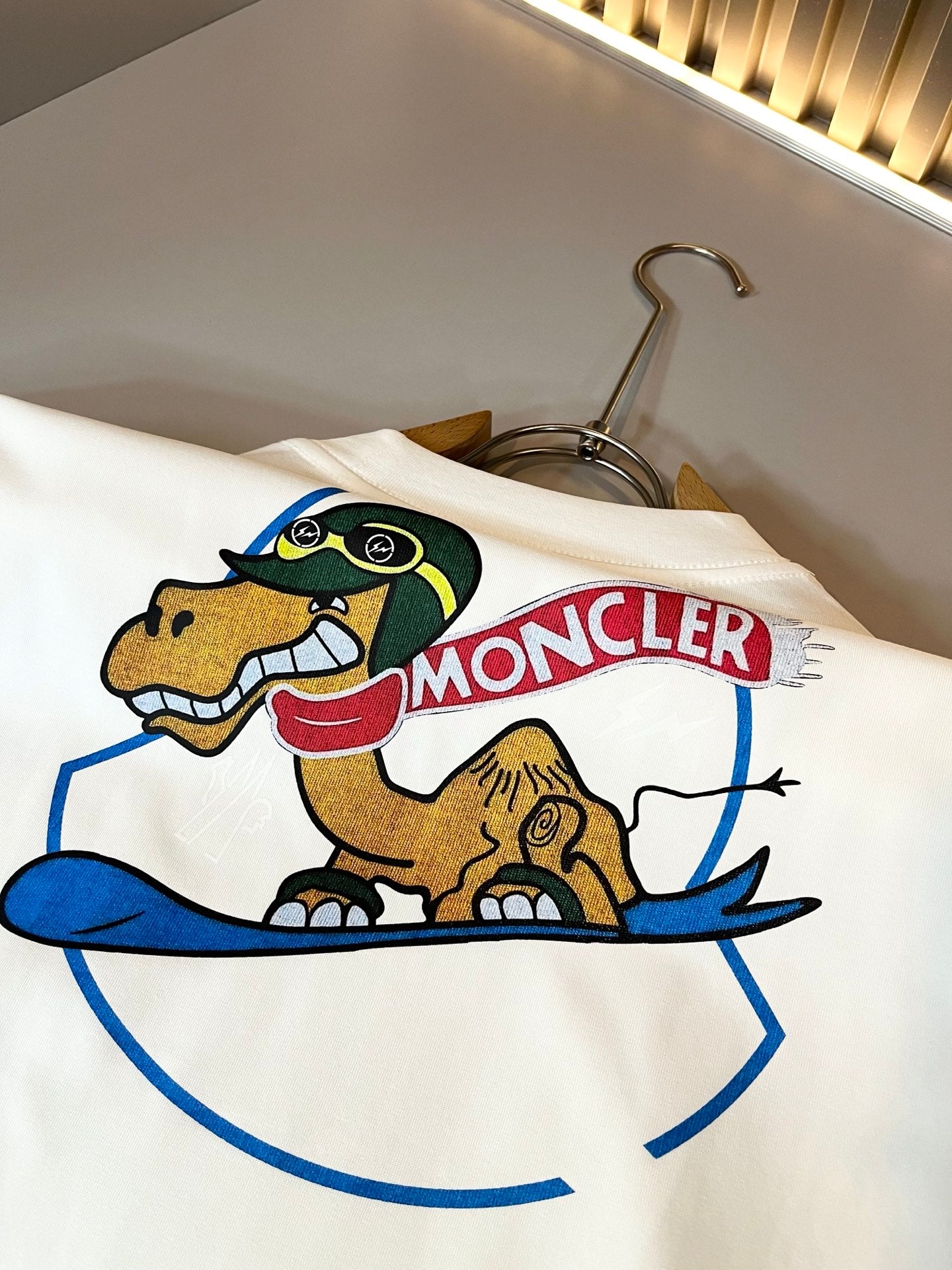 MONCL* printed cotton T-shirt