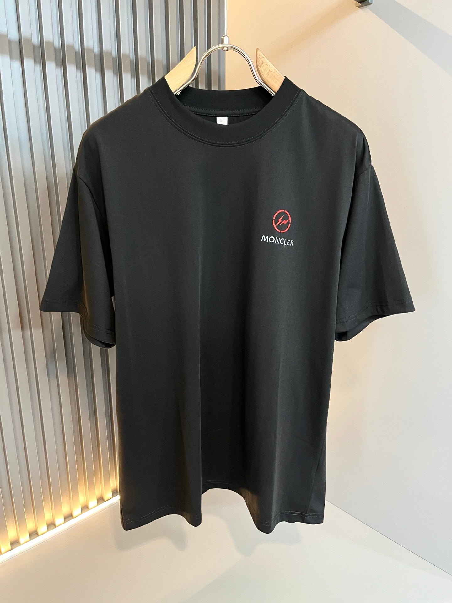 MONCL* printed cotton T-shirt