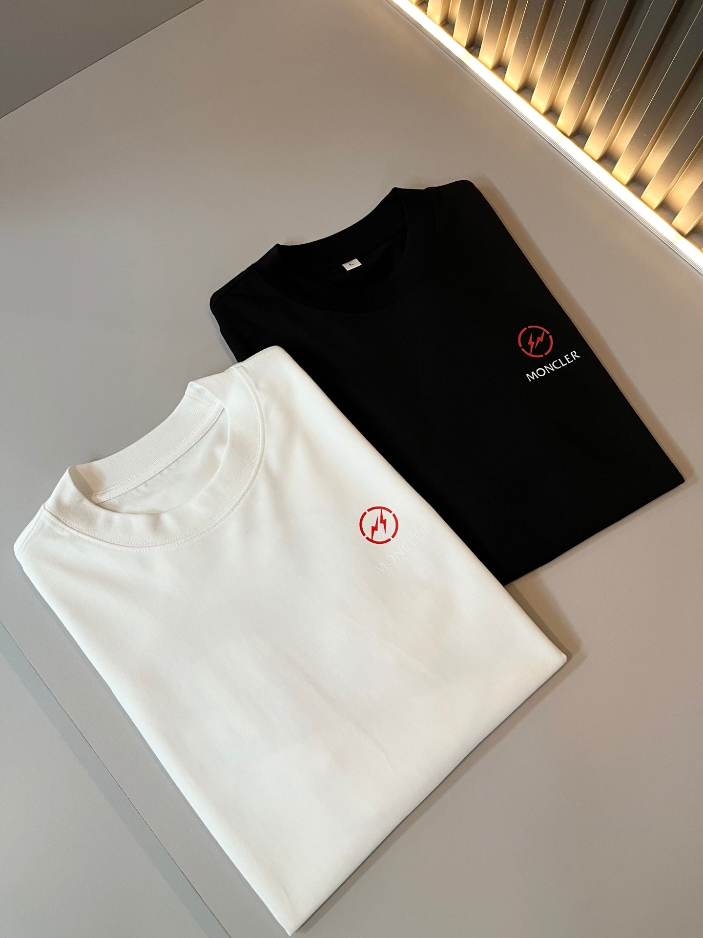MONCL* printed cotton T-shirt