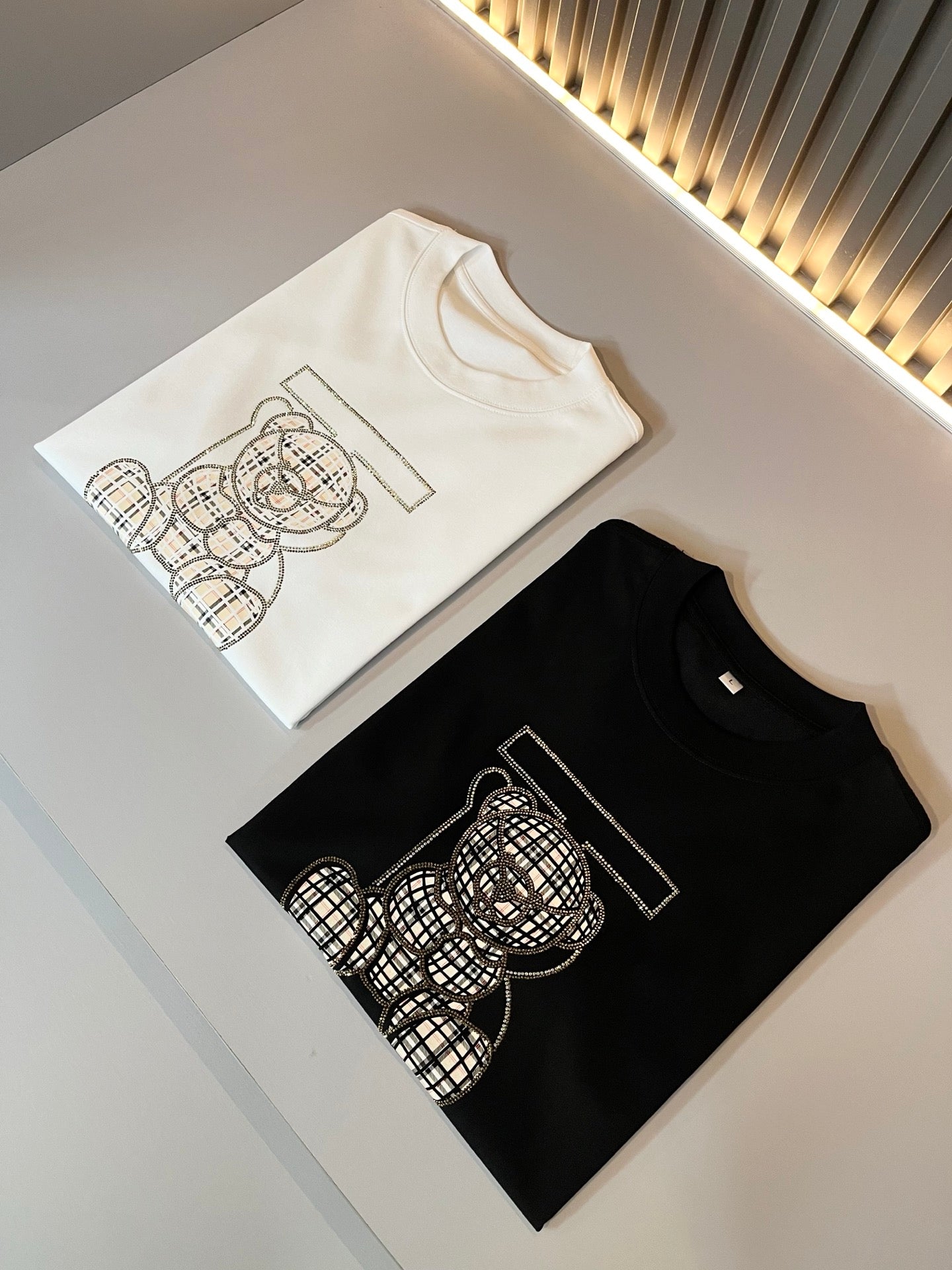BURB* embroidered cotton T-shirt