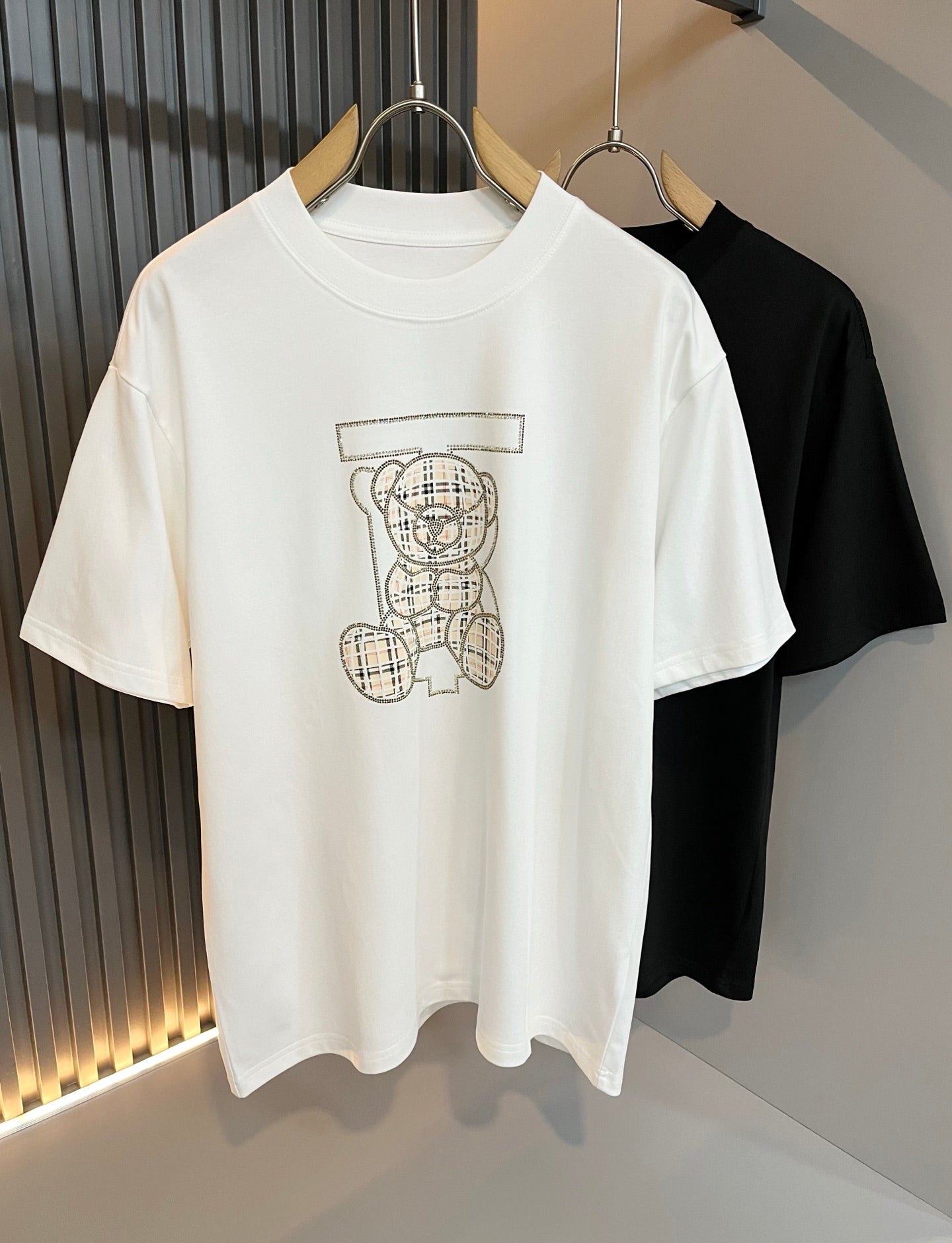 BURB* embroidered cotton T-shirt