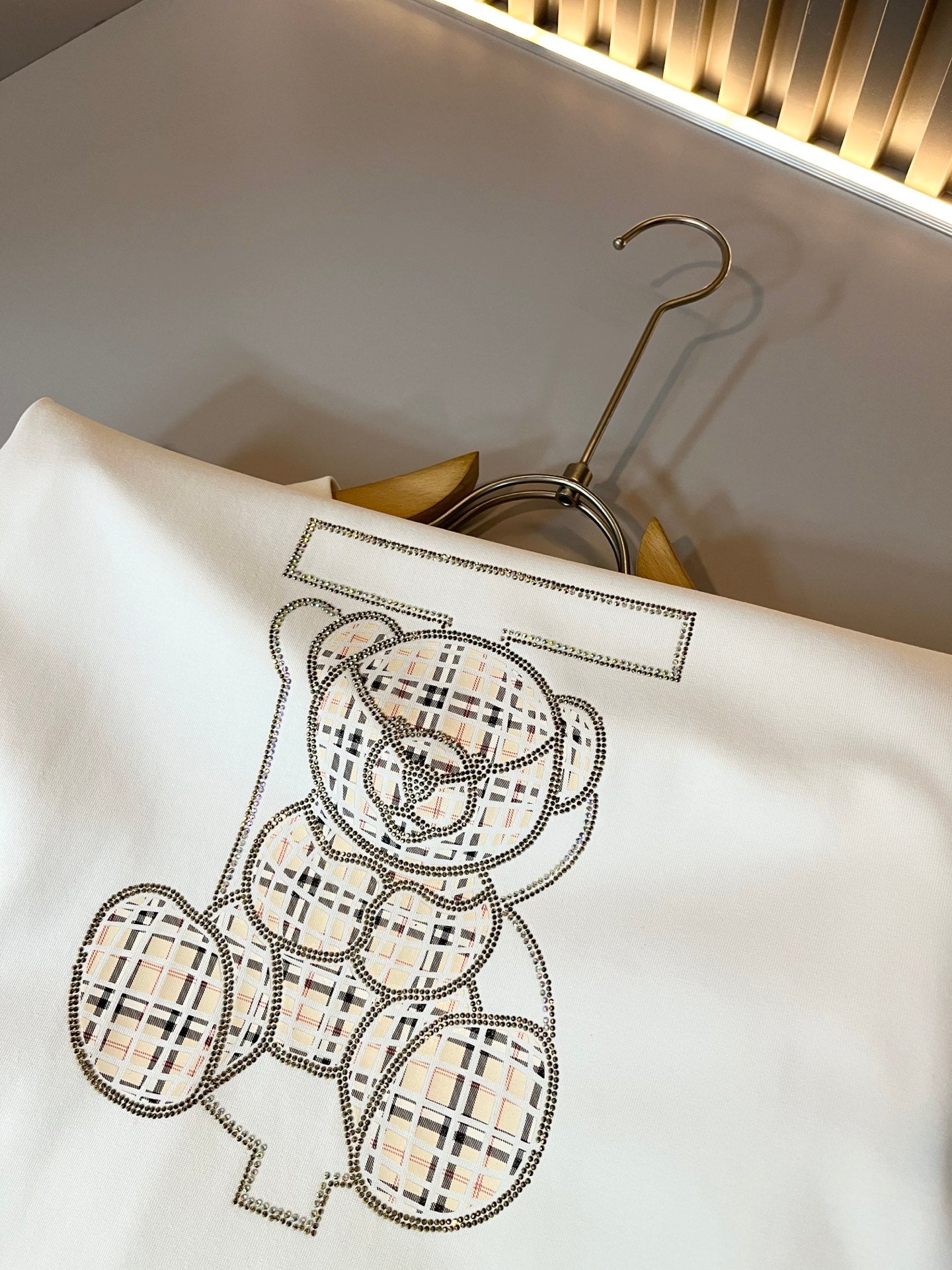 BURB* embroidered cotton T-shirt