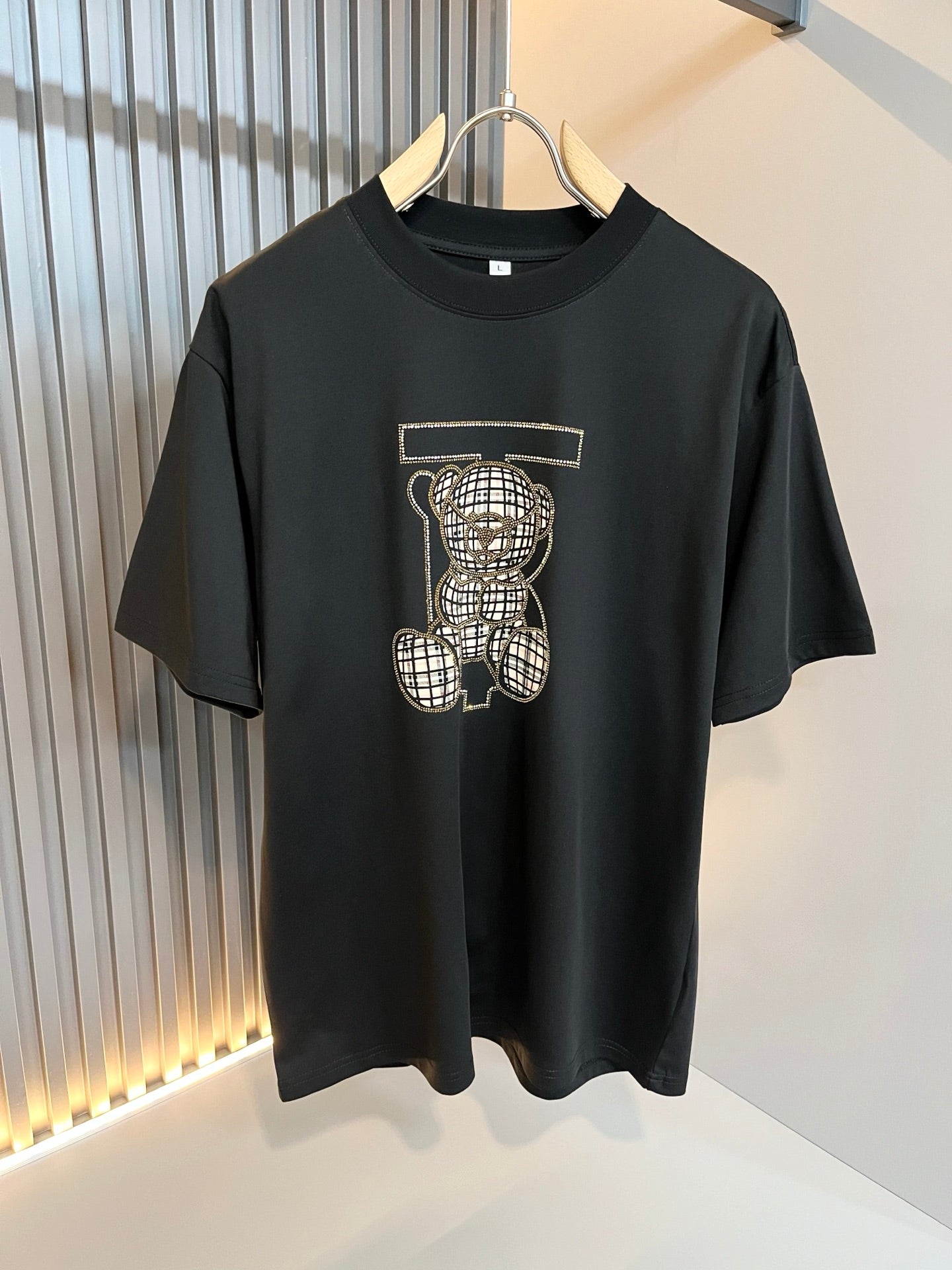 BURB* embroidered cotton T-shirt