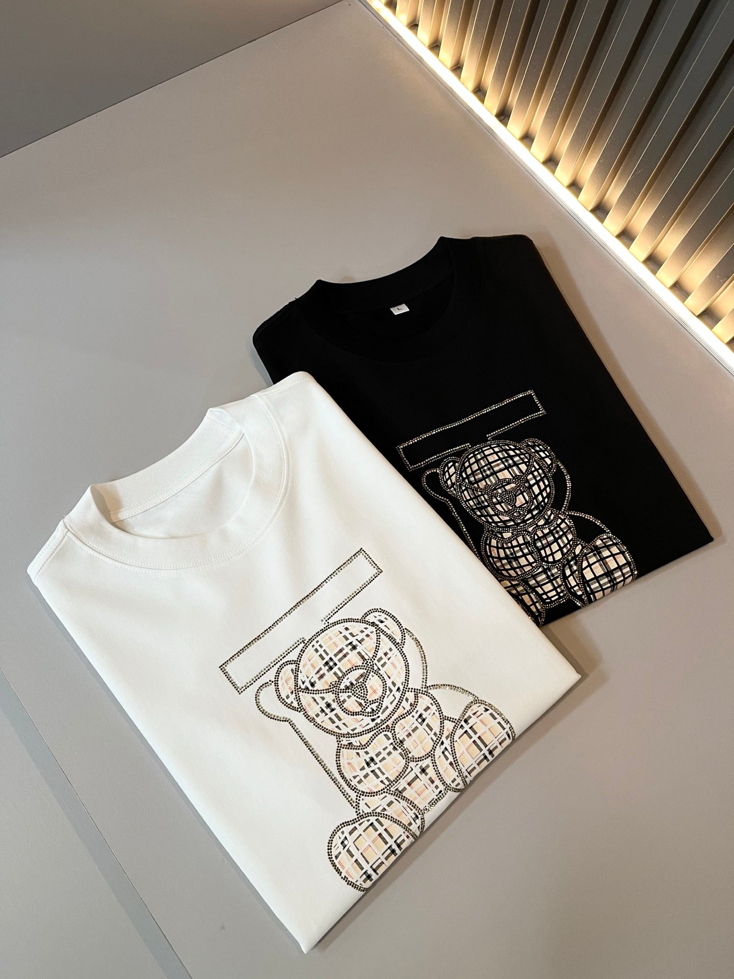 BURB* embroidered cotton T-shirt