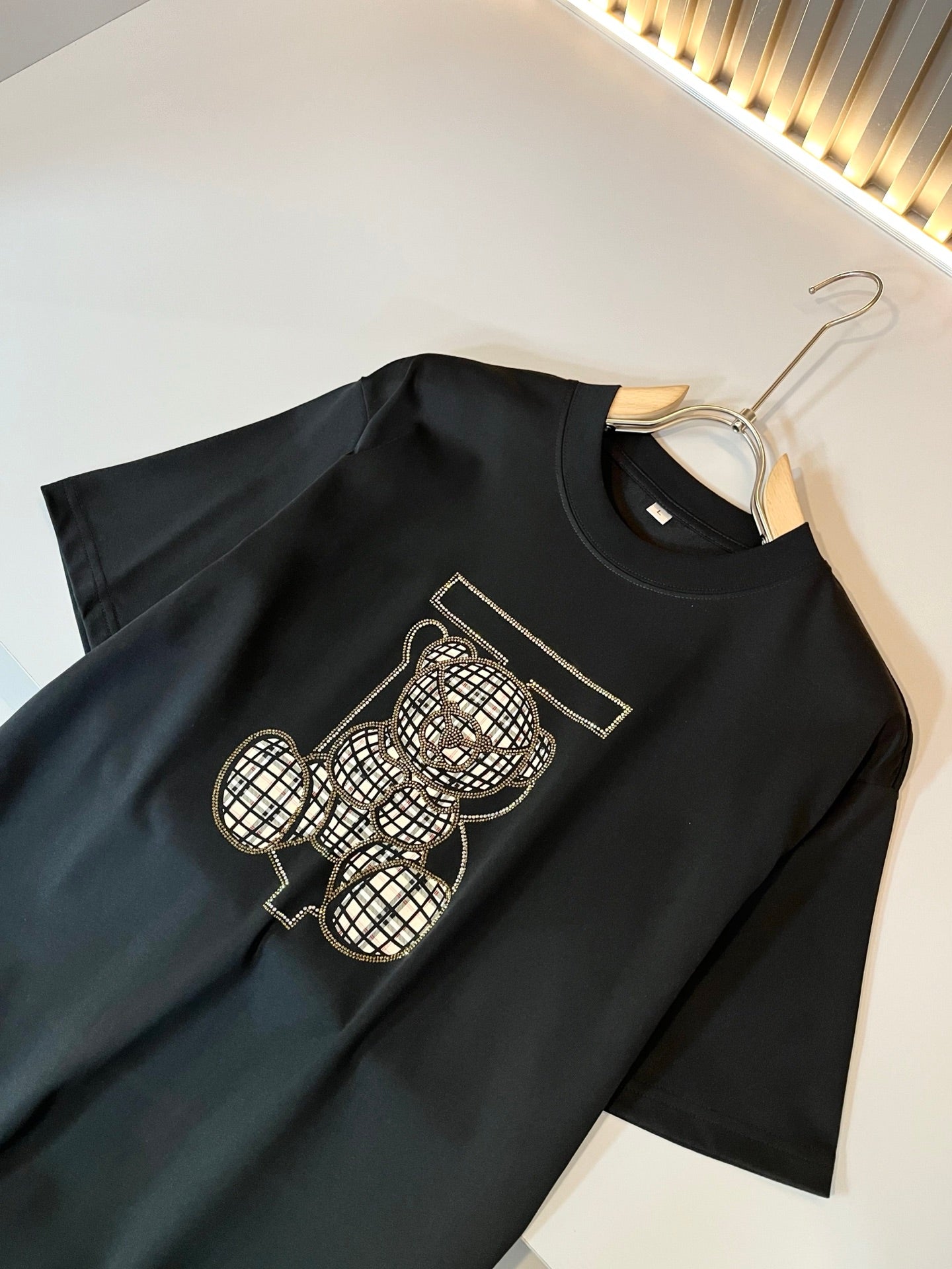 BURB* embroidered cotton T-shirt