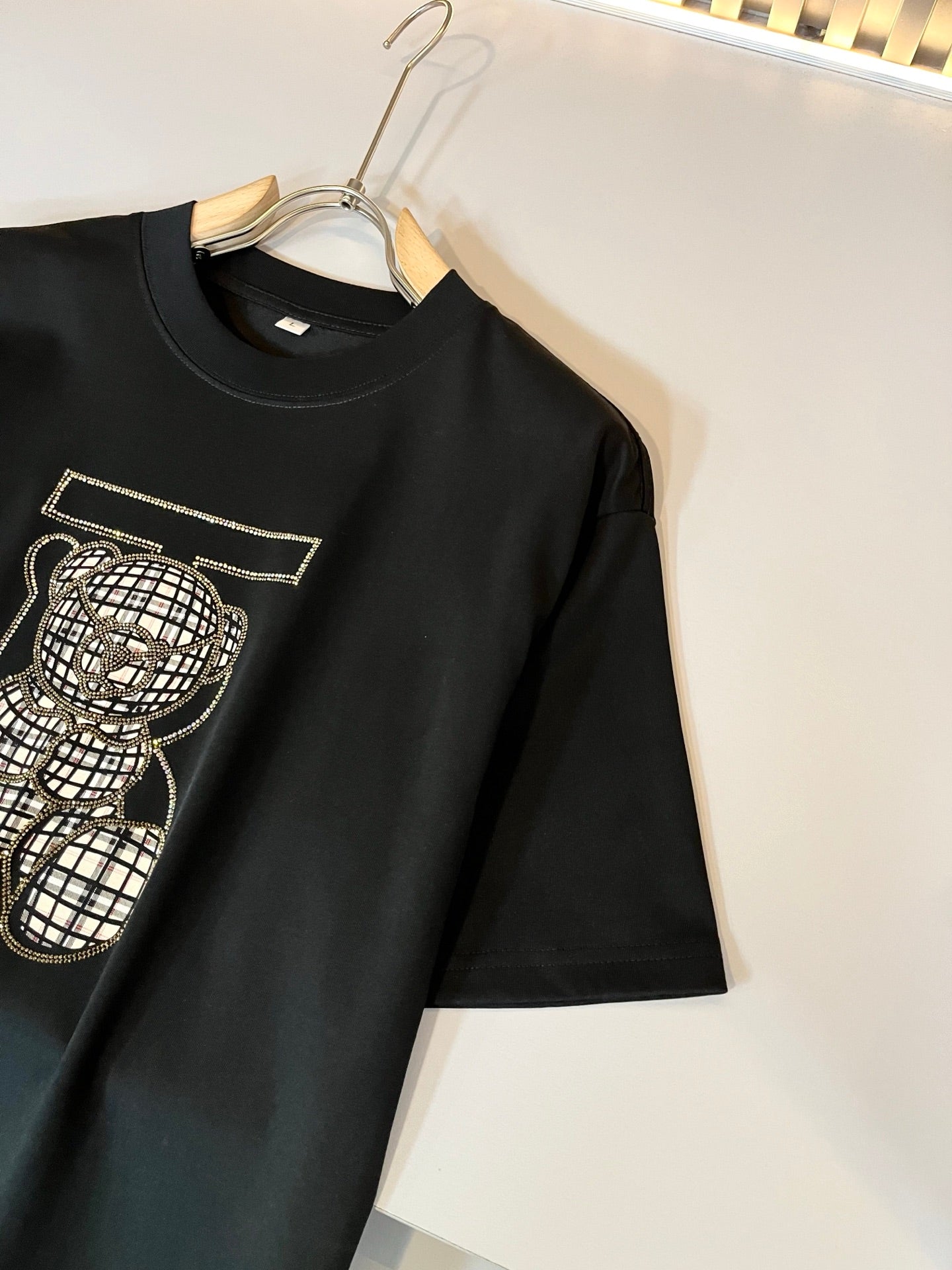 BURB* embroidered cotton T-shirt