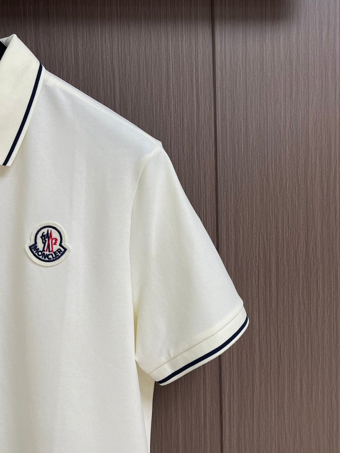 MONCL* Cotton Piquet Polo Shirt