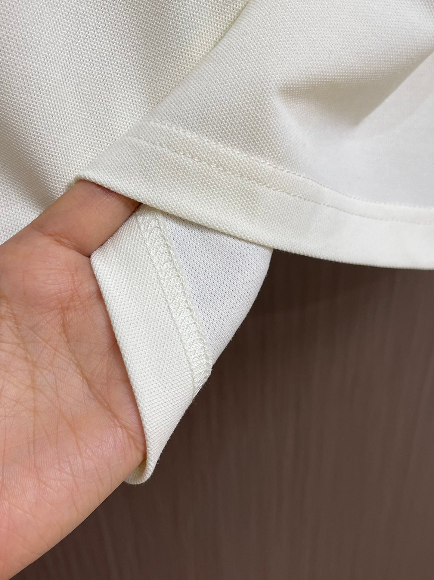 MONCL* Cotton Piquet Polo Shirt