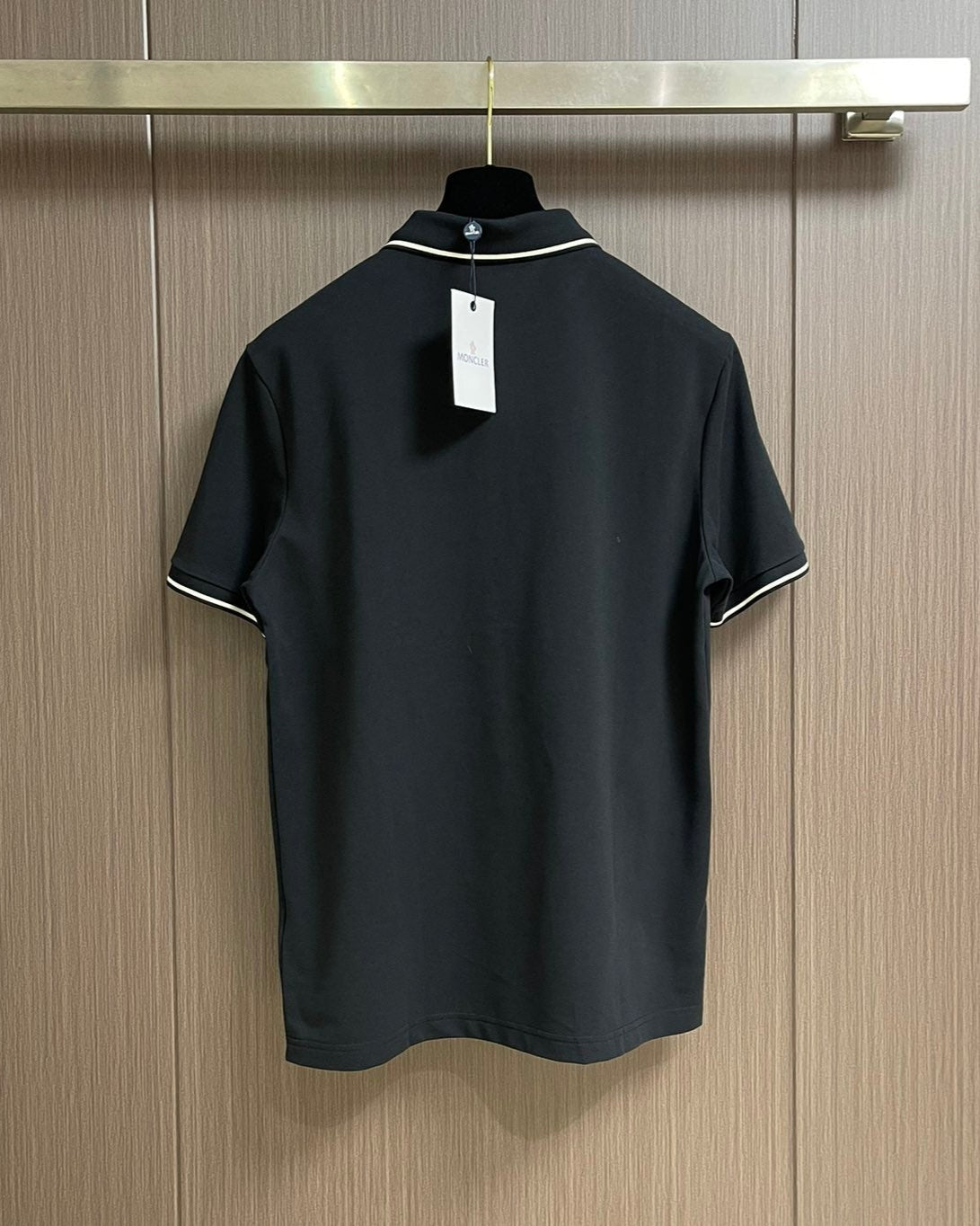 MONCL* Cotton Piquet Polo Shirt