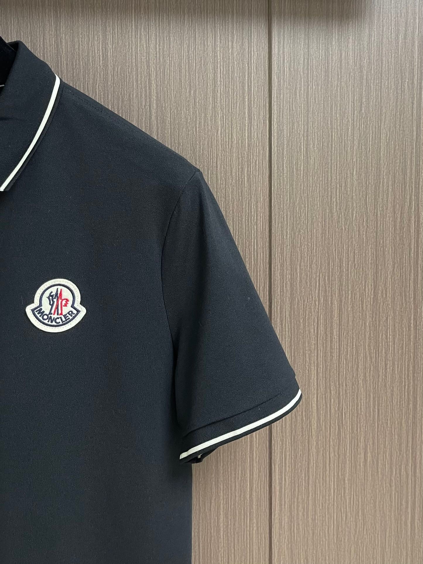 MONCL* Cotton Piquet Polo Shirt