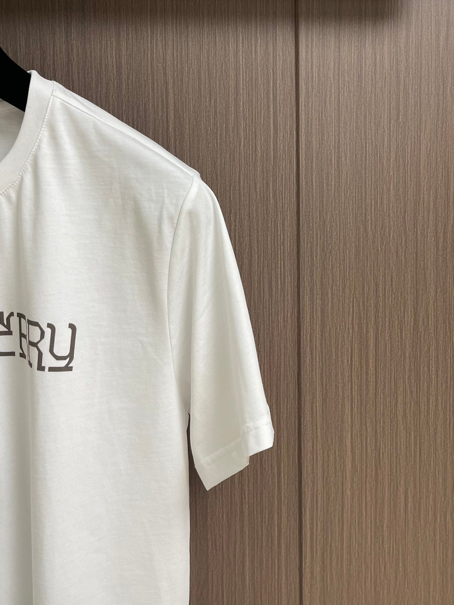 BURB* B shield cotton T-shirt