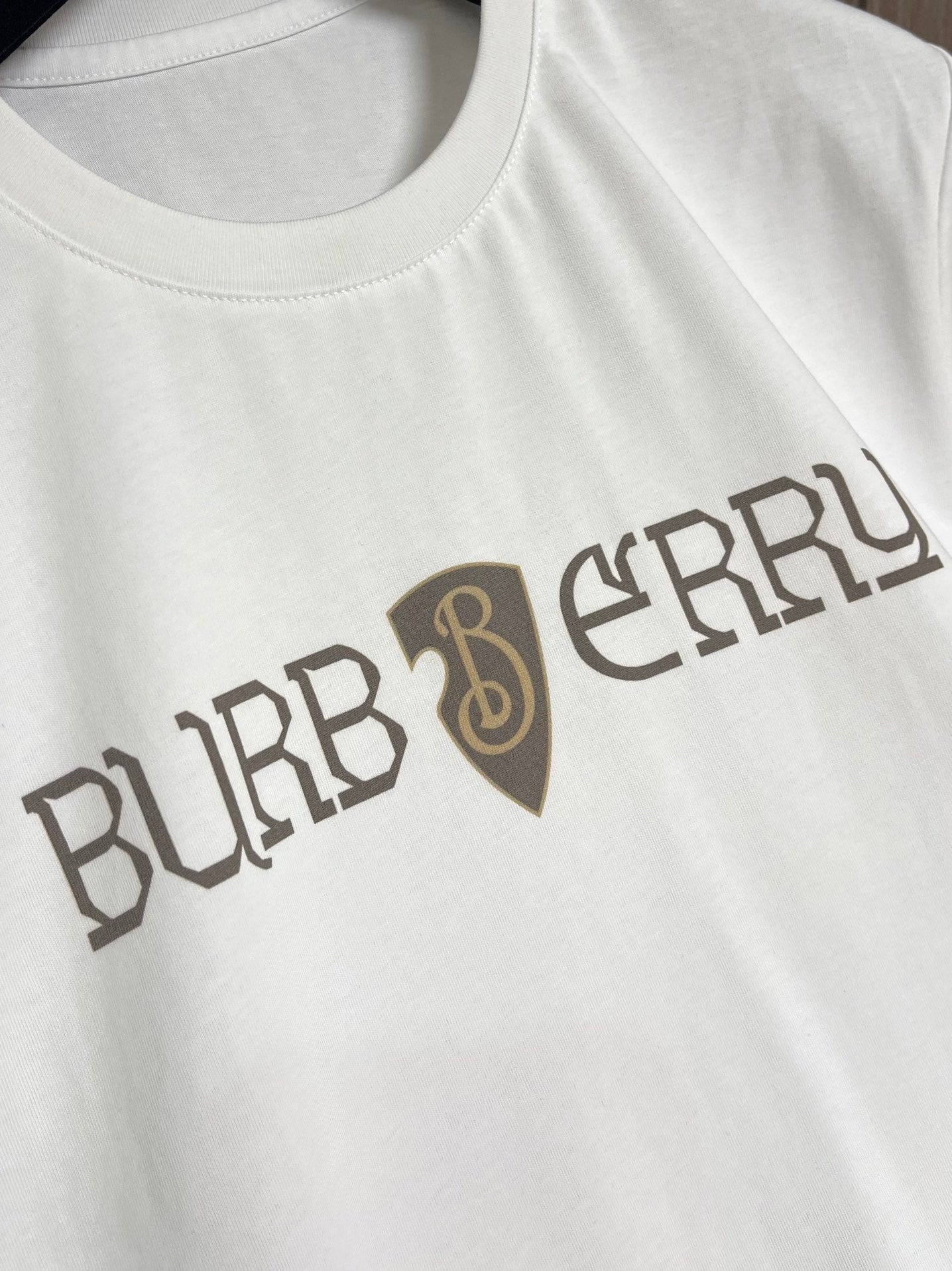 BURB* B shield cotton T-shirt