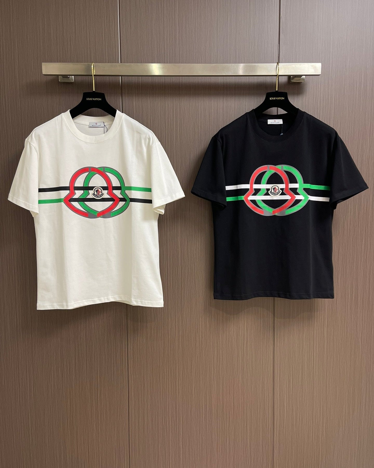 MONCL* Logo Cotton T-Shirt