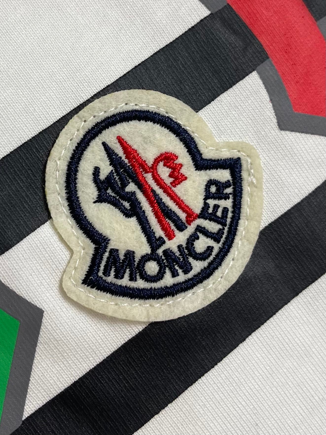 MONCL* Logo Cotton T-Shirt