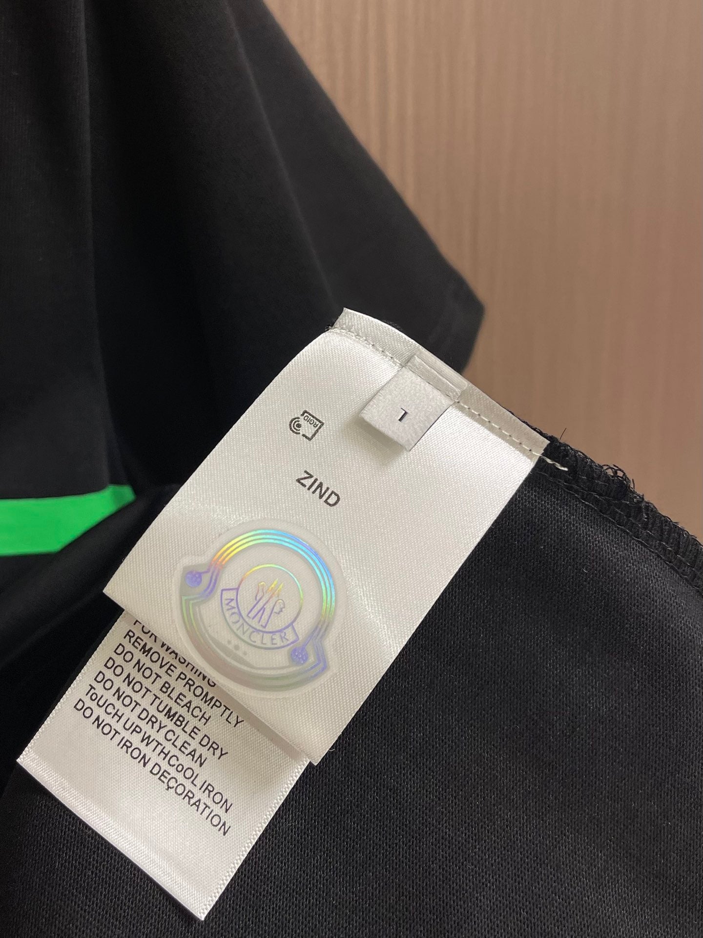 MONCL* Logo Cotton T-Shirt