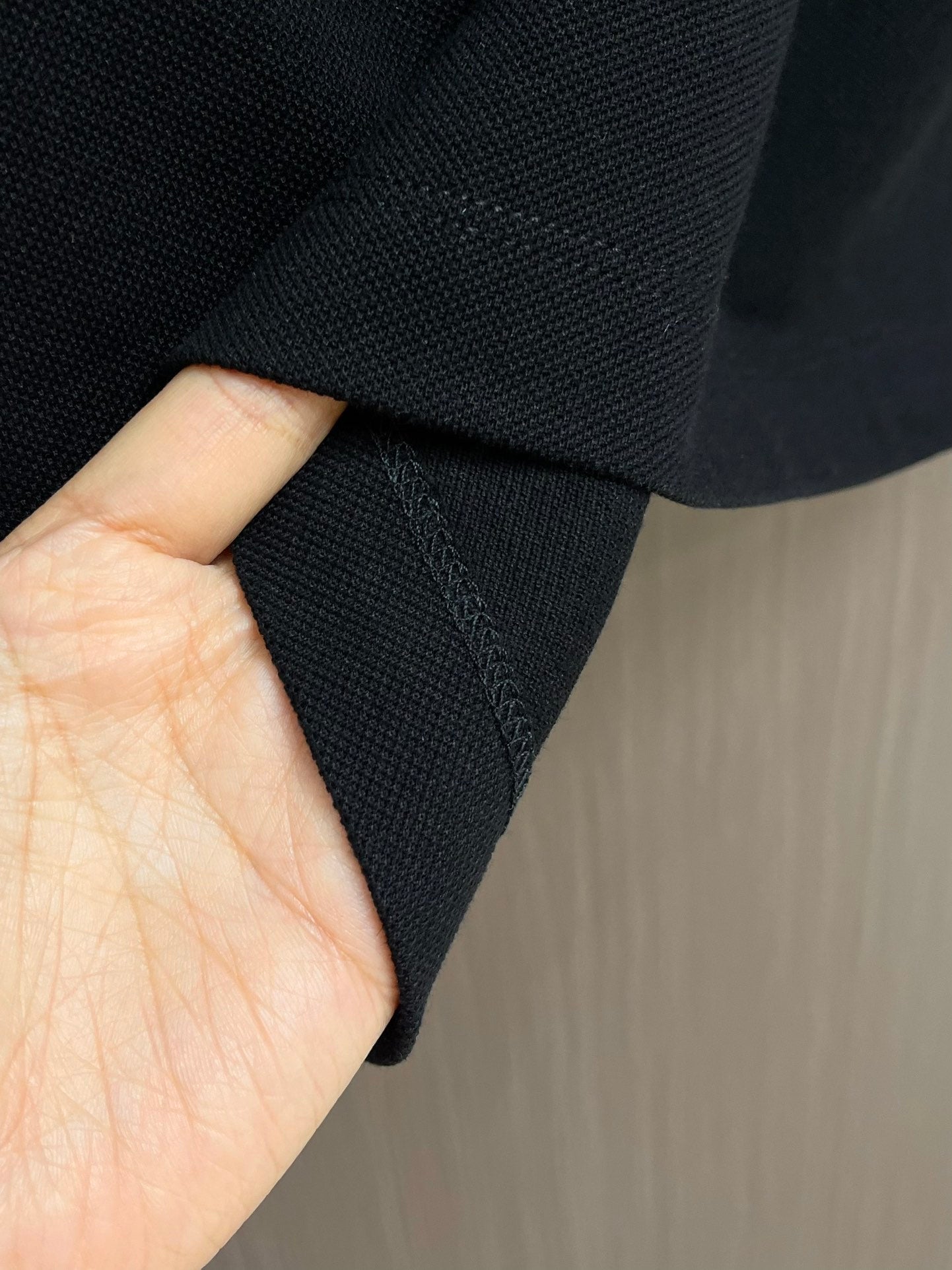 MONCL* Logo Patch Cotton Piquet Polo Shirt