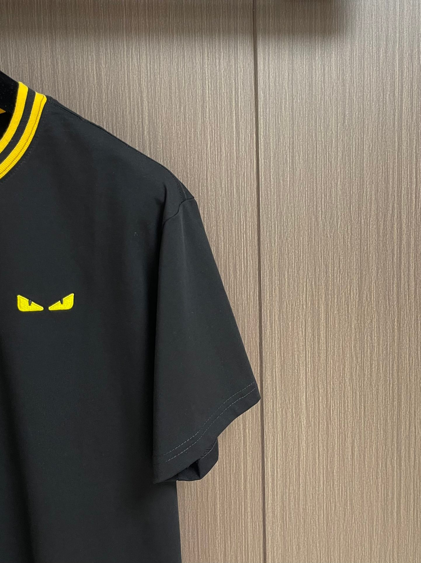 FEND1 Embroidered logo T-shirt