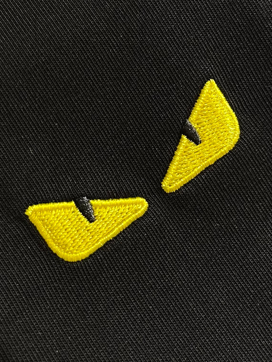 FEND1 Embroidered logo T-shirt
