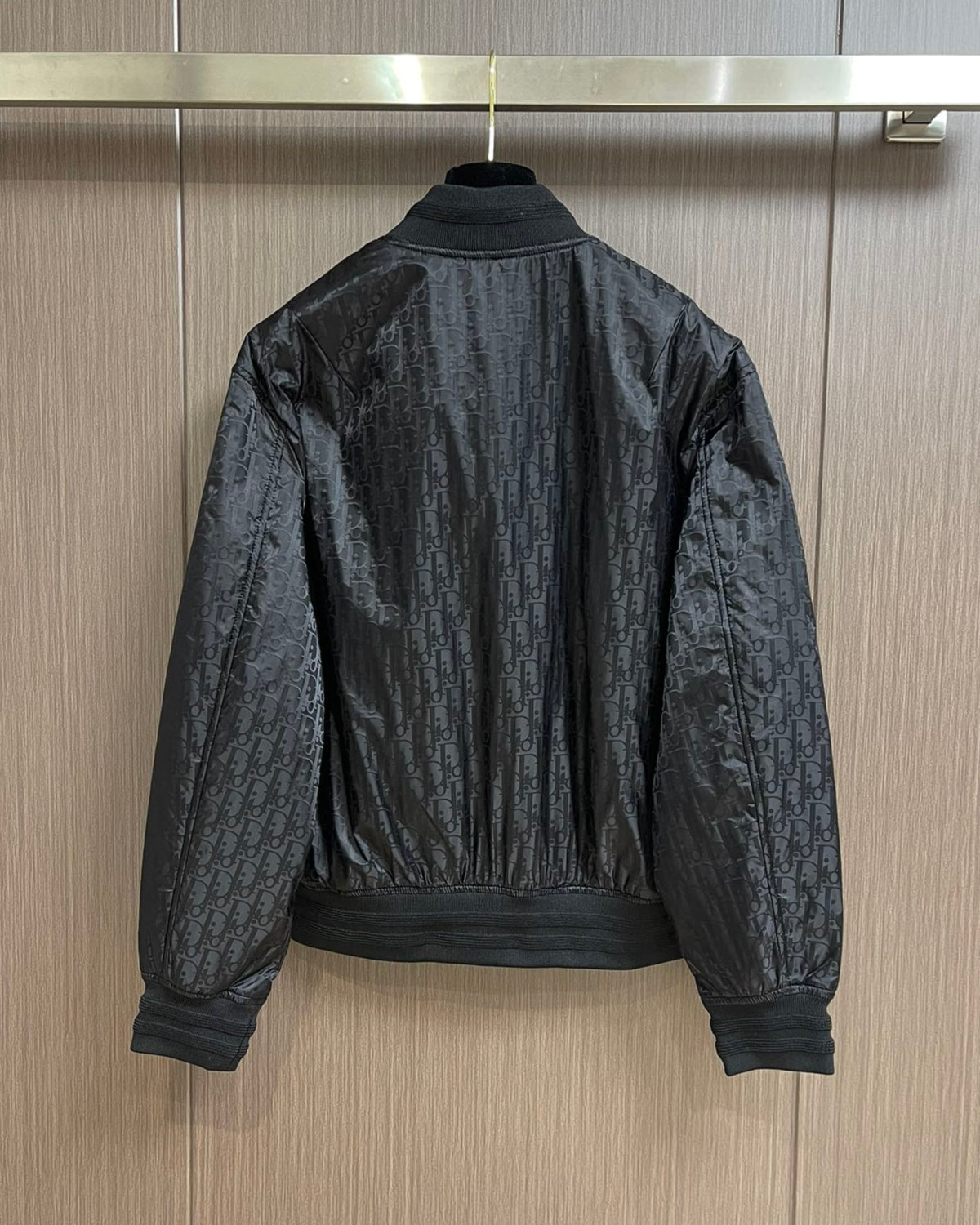 DIO* Technical Jacquard Oblique bomber jacket