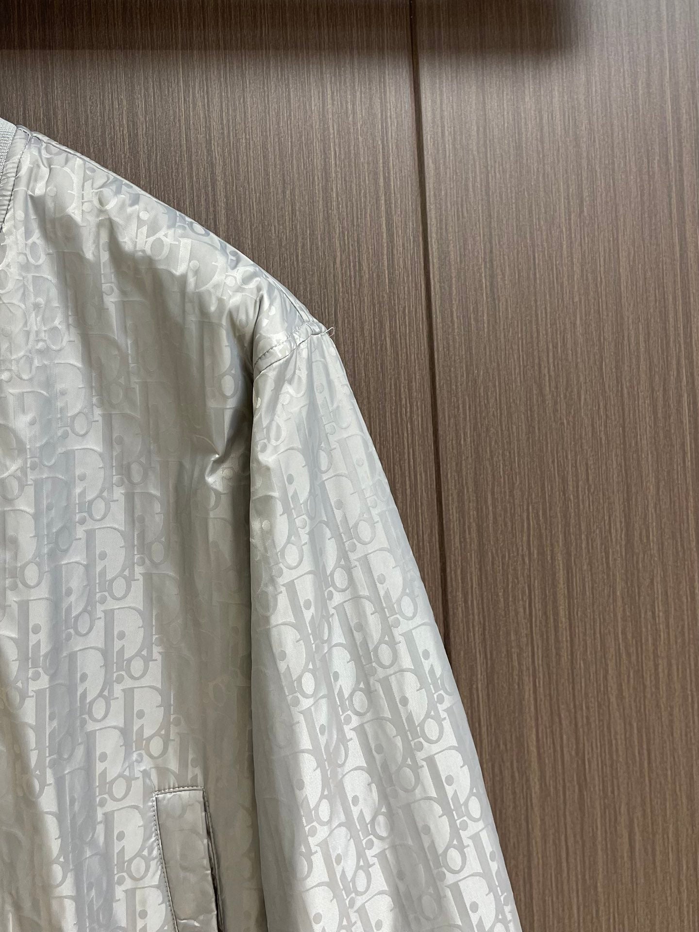 DIO* Technical Jacquard Oblique bomber jacket