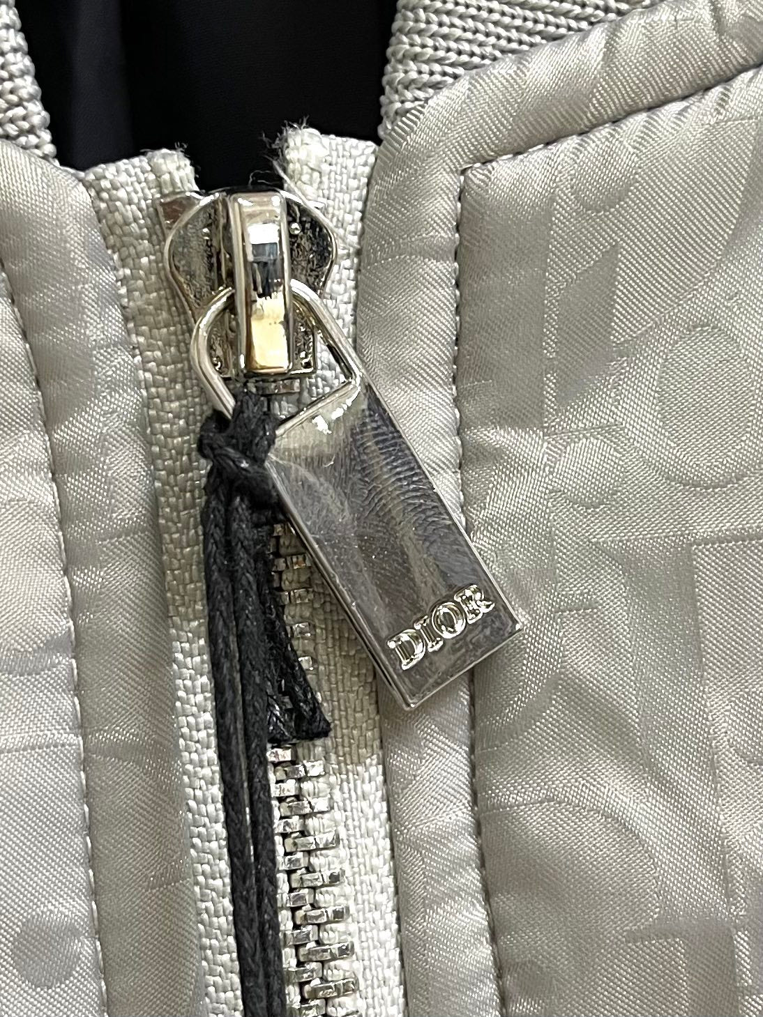DIO* Technical Jacquard Oblique bomber jacket