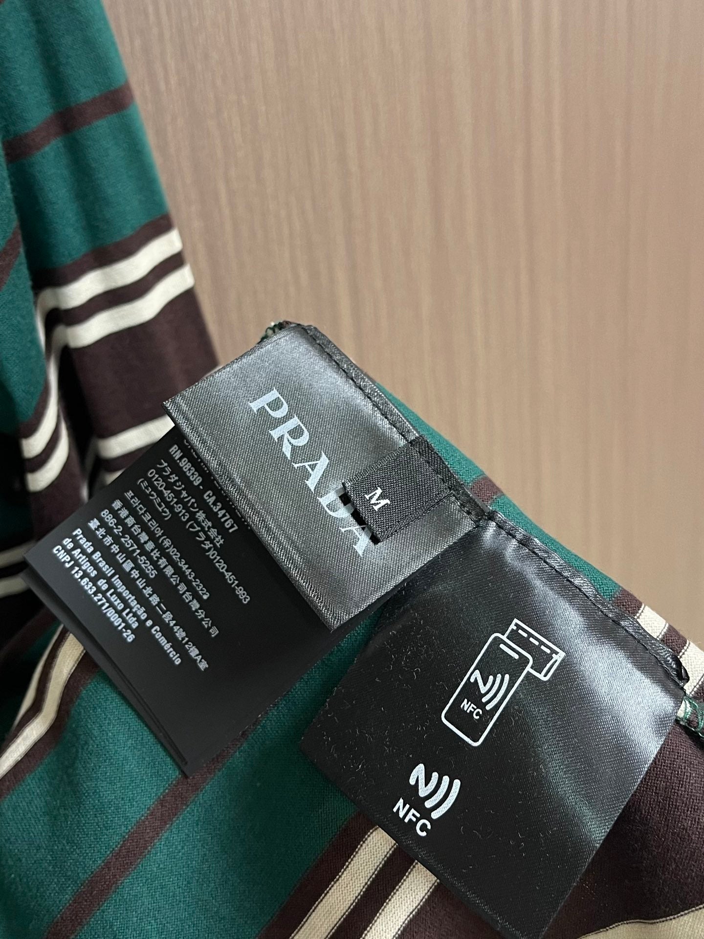 PRA* Cotton polo shirt