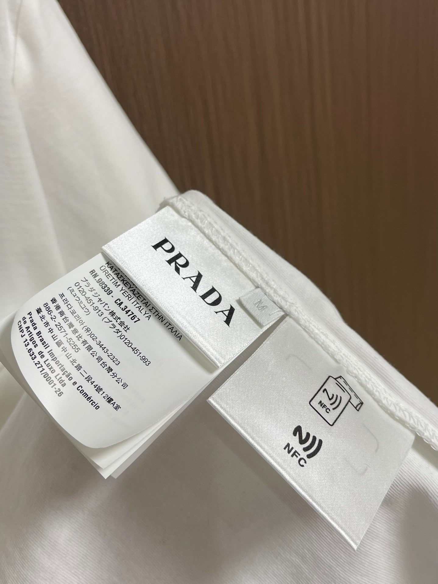 PRA* Technical cotton T-shirt