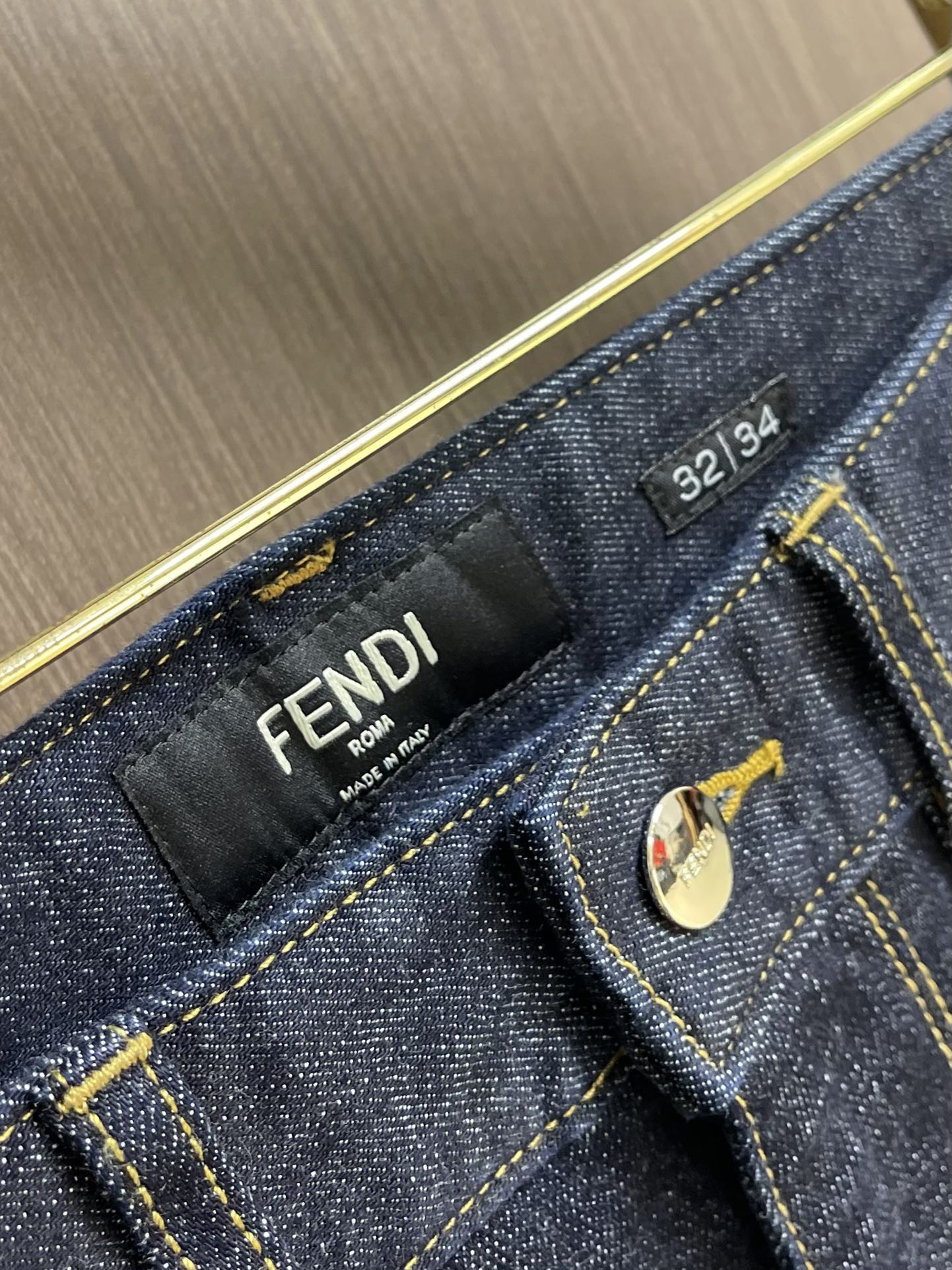 FEND1 2025SS Long Jeans