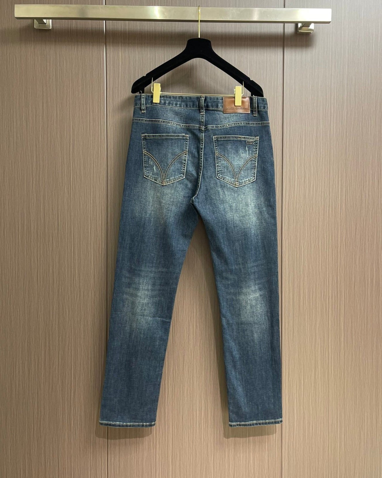 DOL*E&G Slim-fit stretch denim jeans